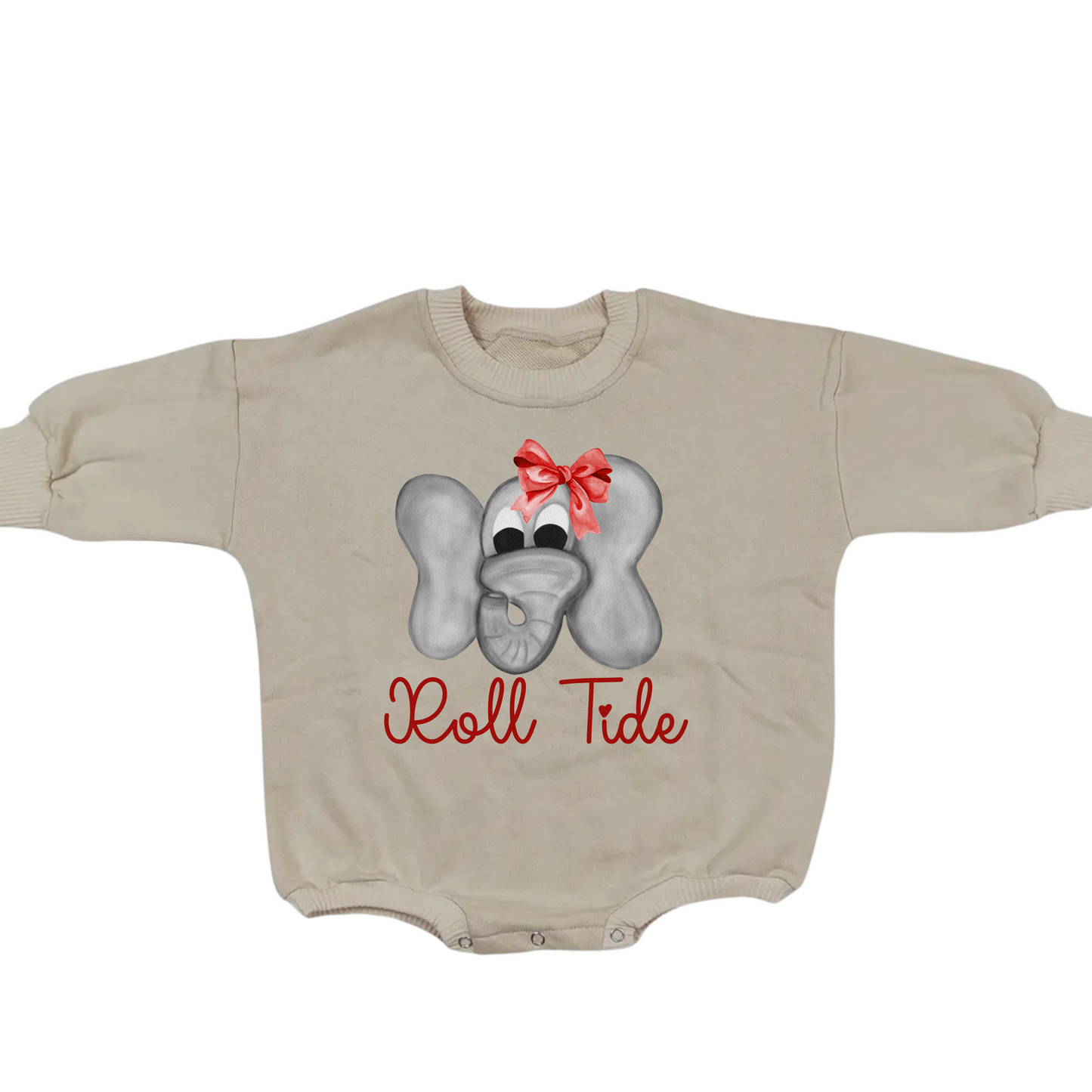 Cute Watercolor Roll Tide Bubble
