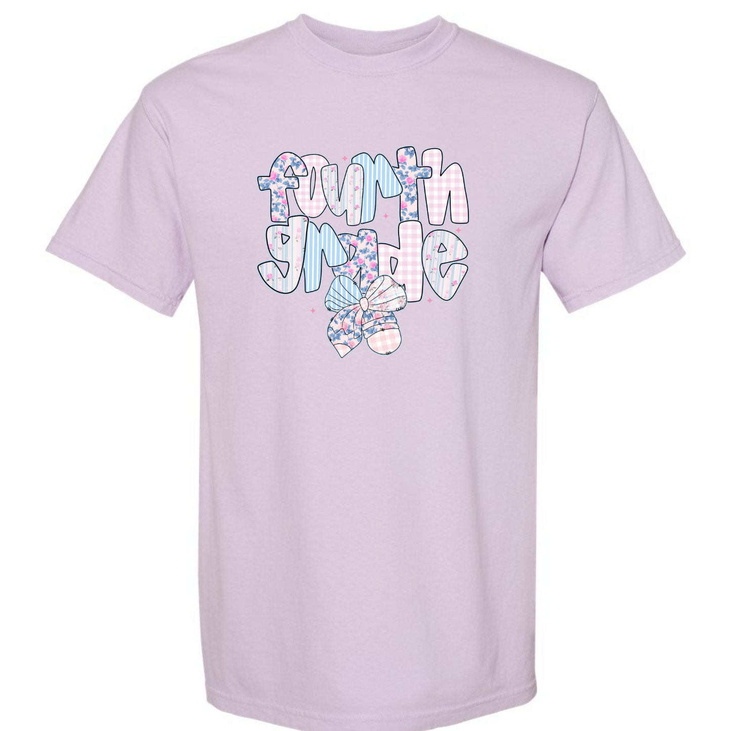 Floral Back to School Bubble Letters Fourth Grade