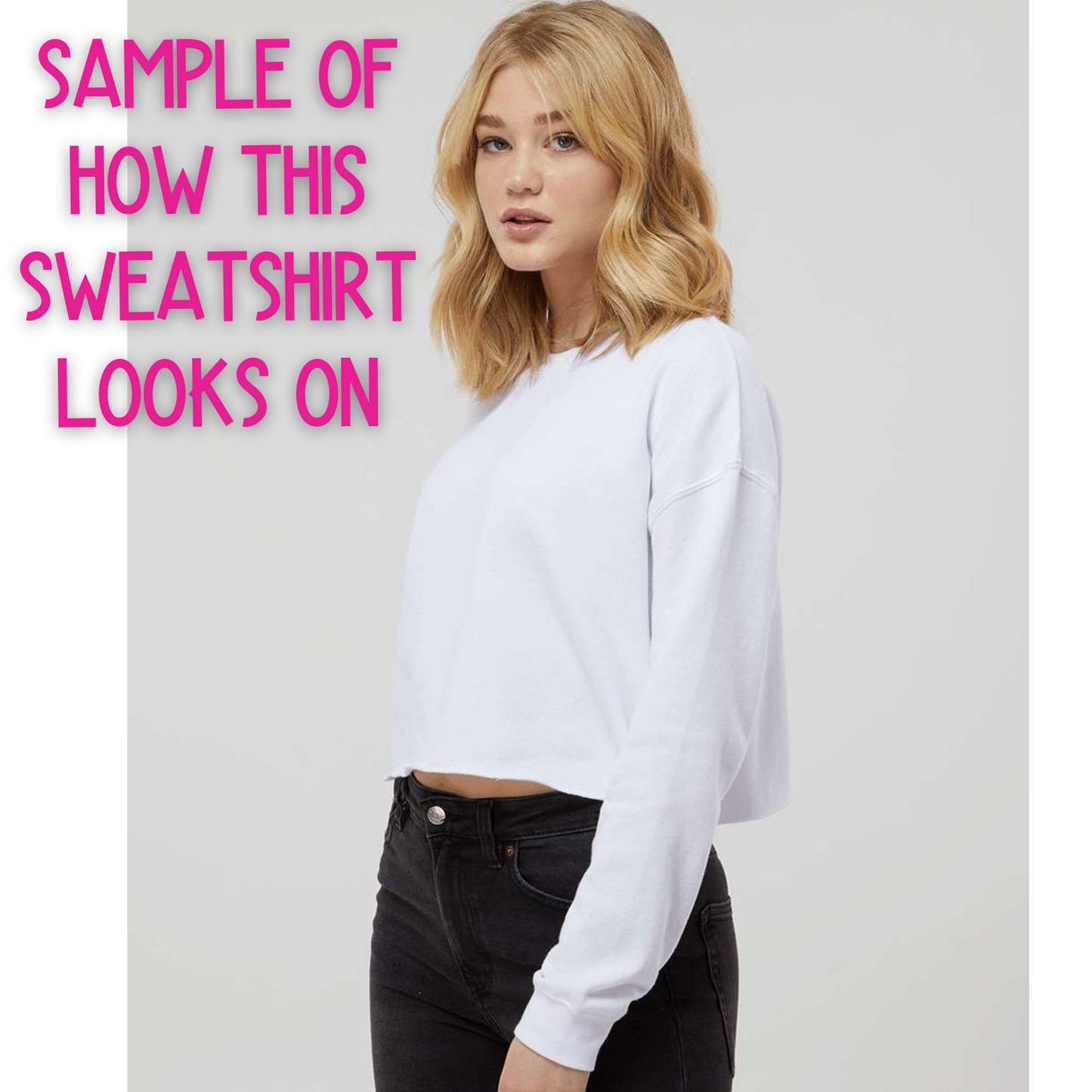 War Eagle Pennant - Gray Heather American Apparel Cropped Lightweight Sweatshirt