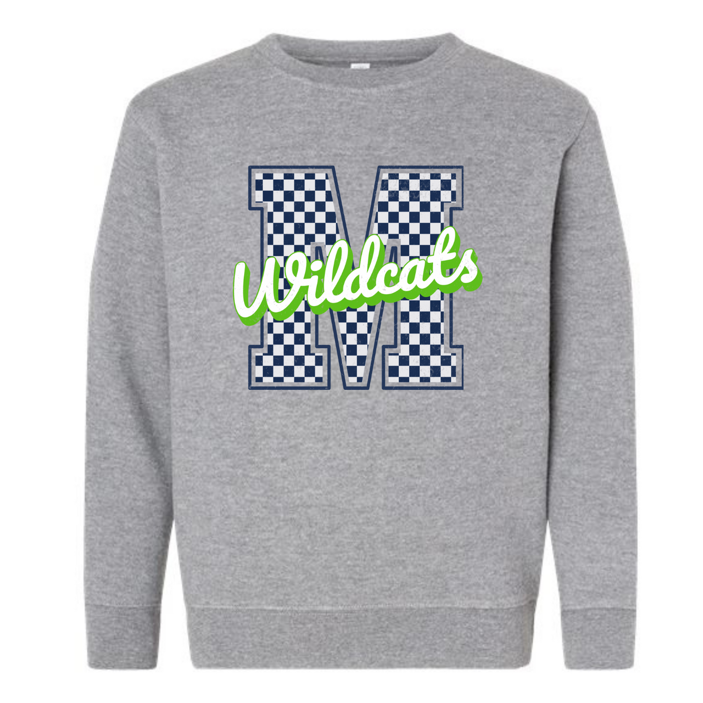 Checkered Varsity Letter - SWEATSHIRTS