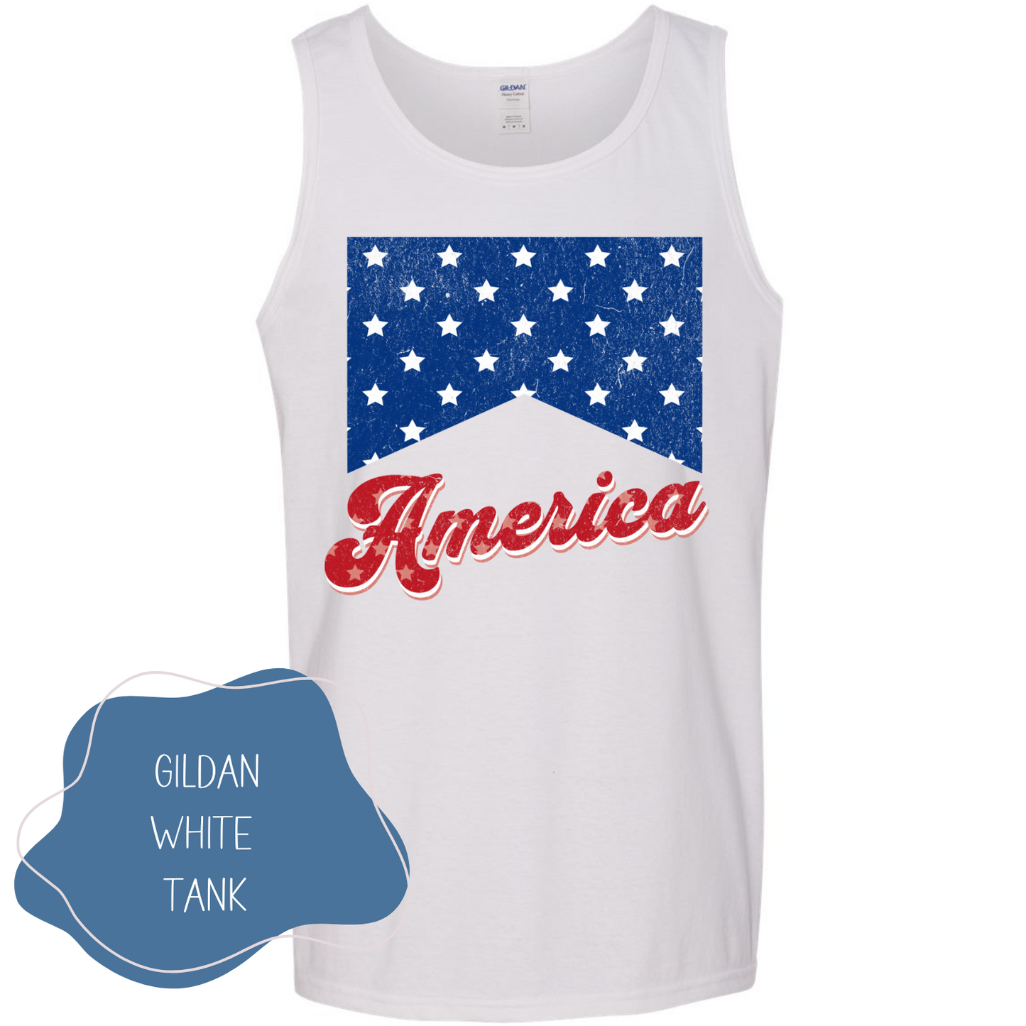 Star Banner - White
