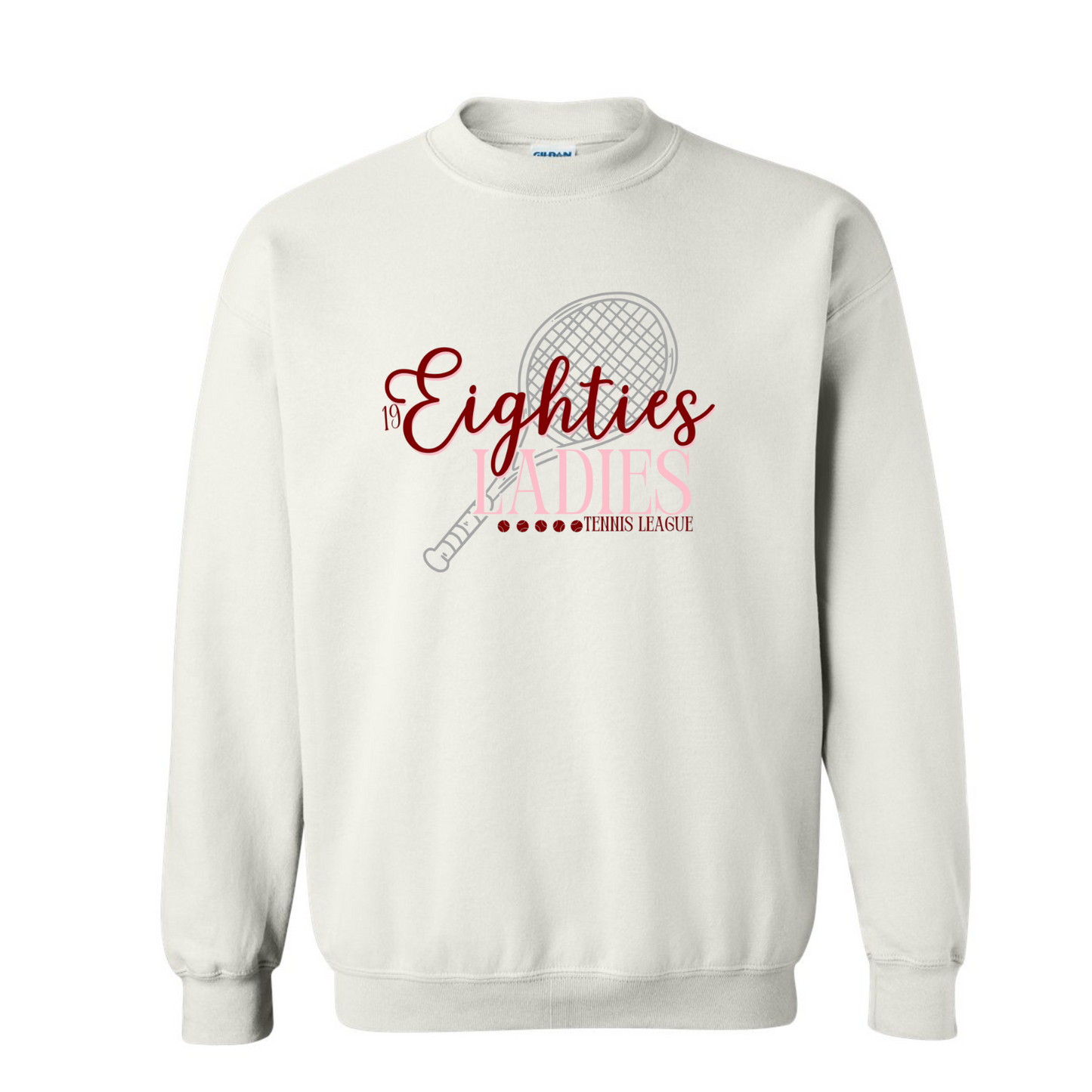 80's Ladies - White Sweatshirt