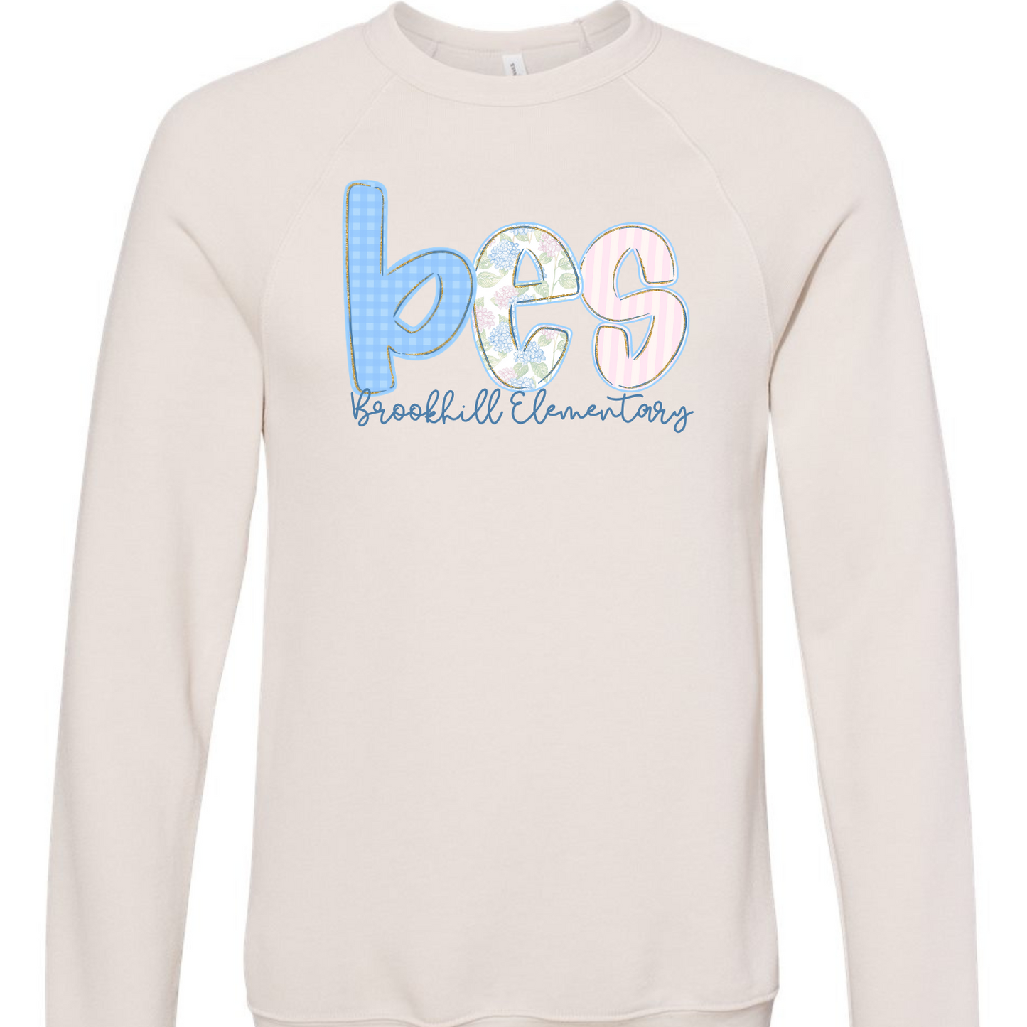 BES Floral Letters Sweatshirts