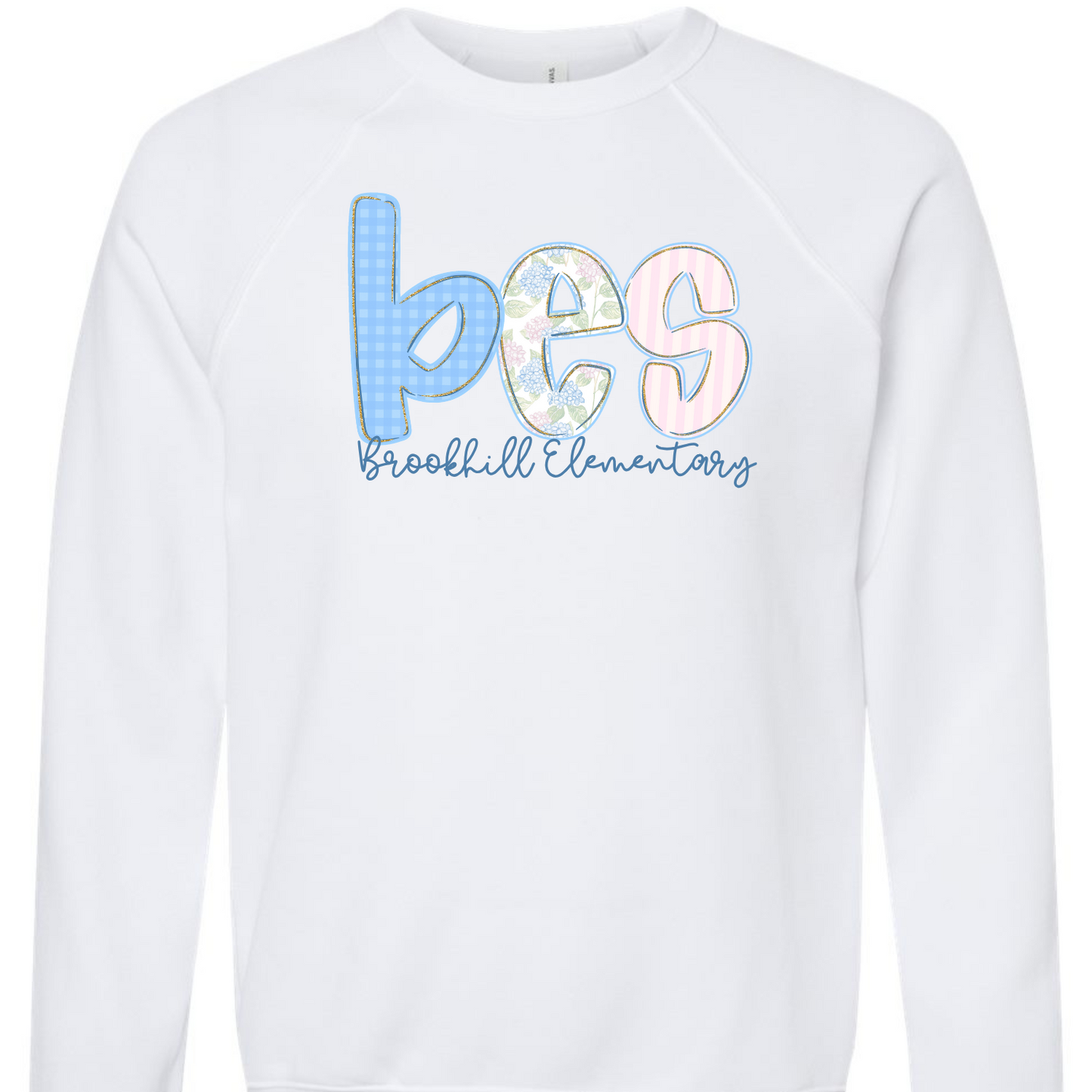 BES Floral Letters Sweatshirts