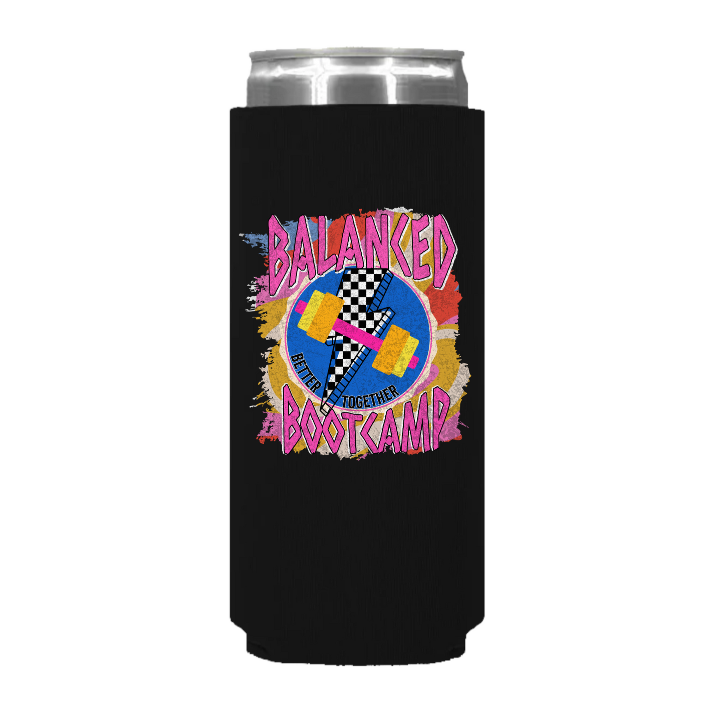 Balanced Bootcamp Slim Can Cooler