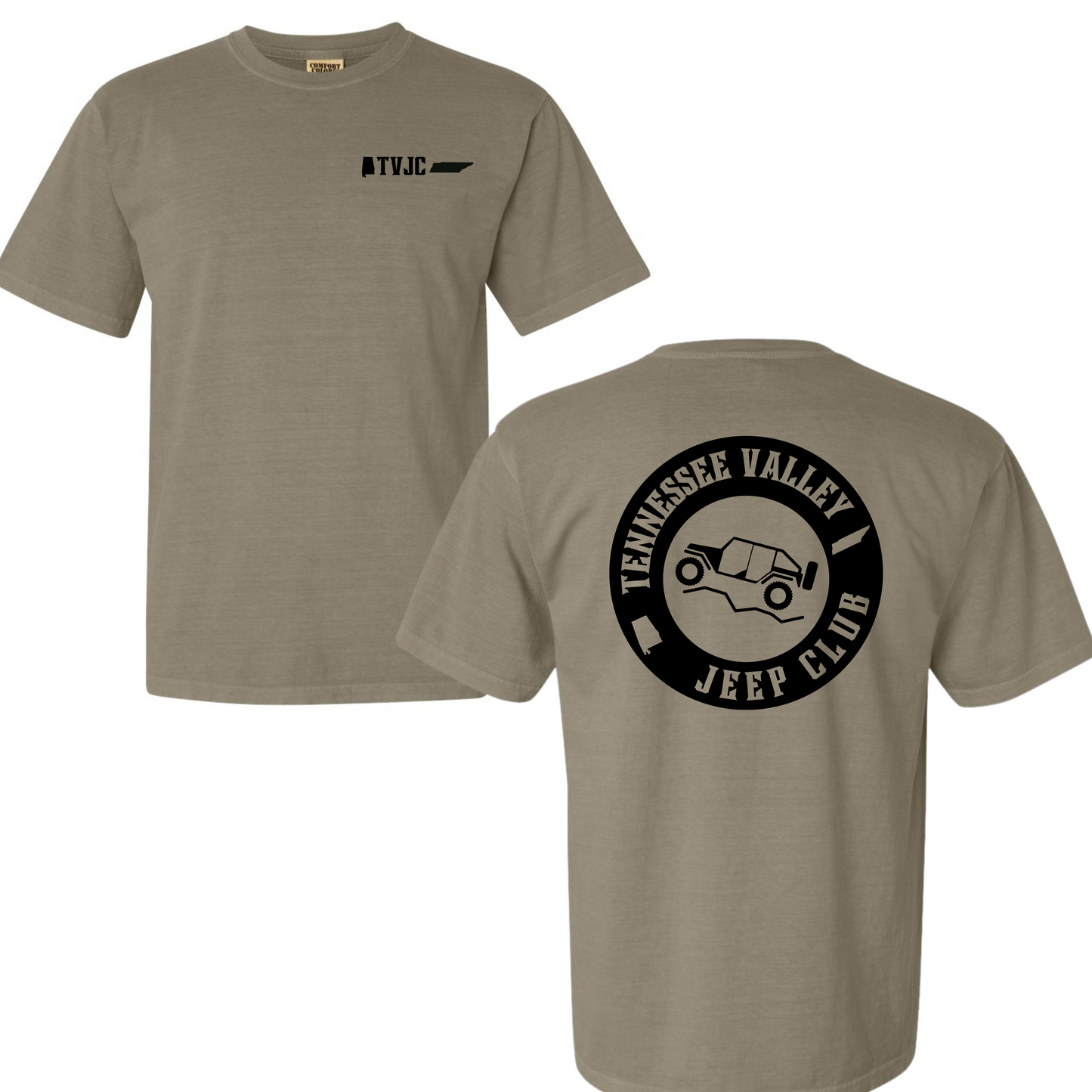 Tennessee Valley Jeep Club Short Sleeve