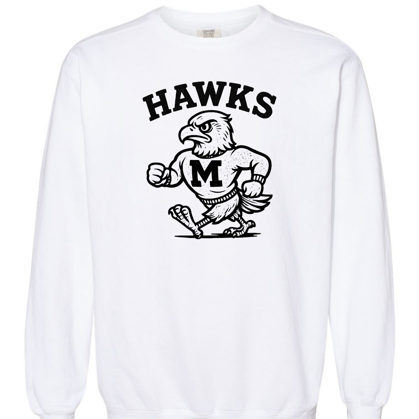 MMS Retro Hawks Mascot Sweatshirts