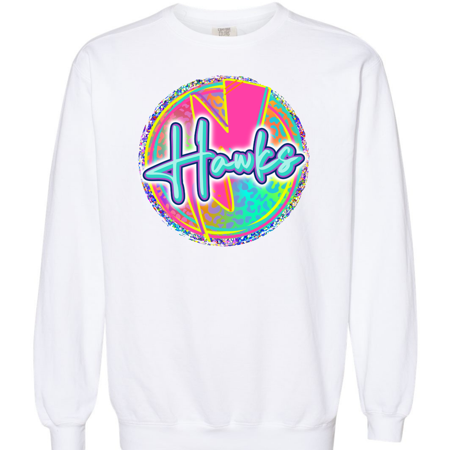 MMS Hot Pink Lightning Sweatshirts