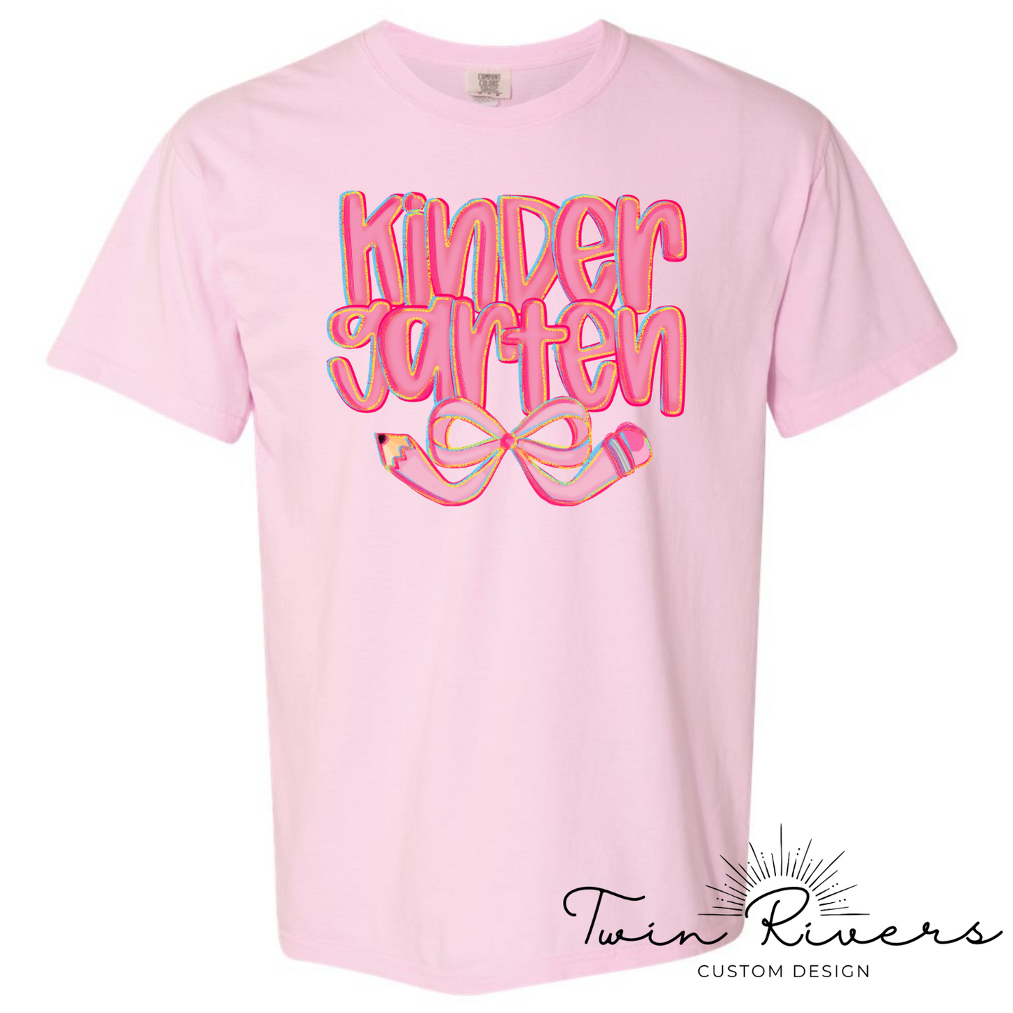 Preppy Back to School Coquette Kindergarten