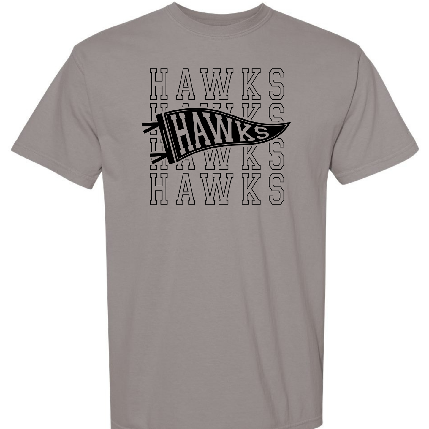 MMS Hawks Pennant Tees