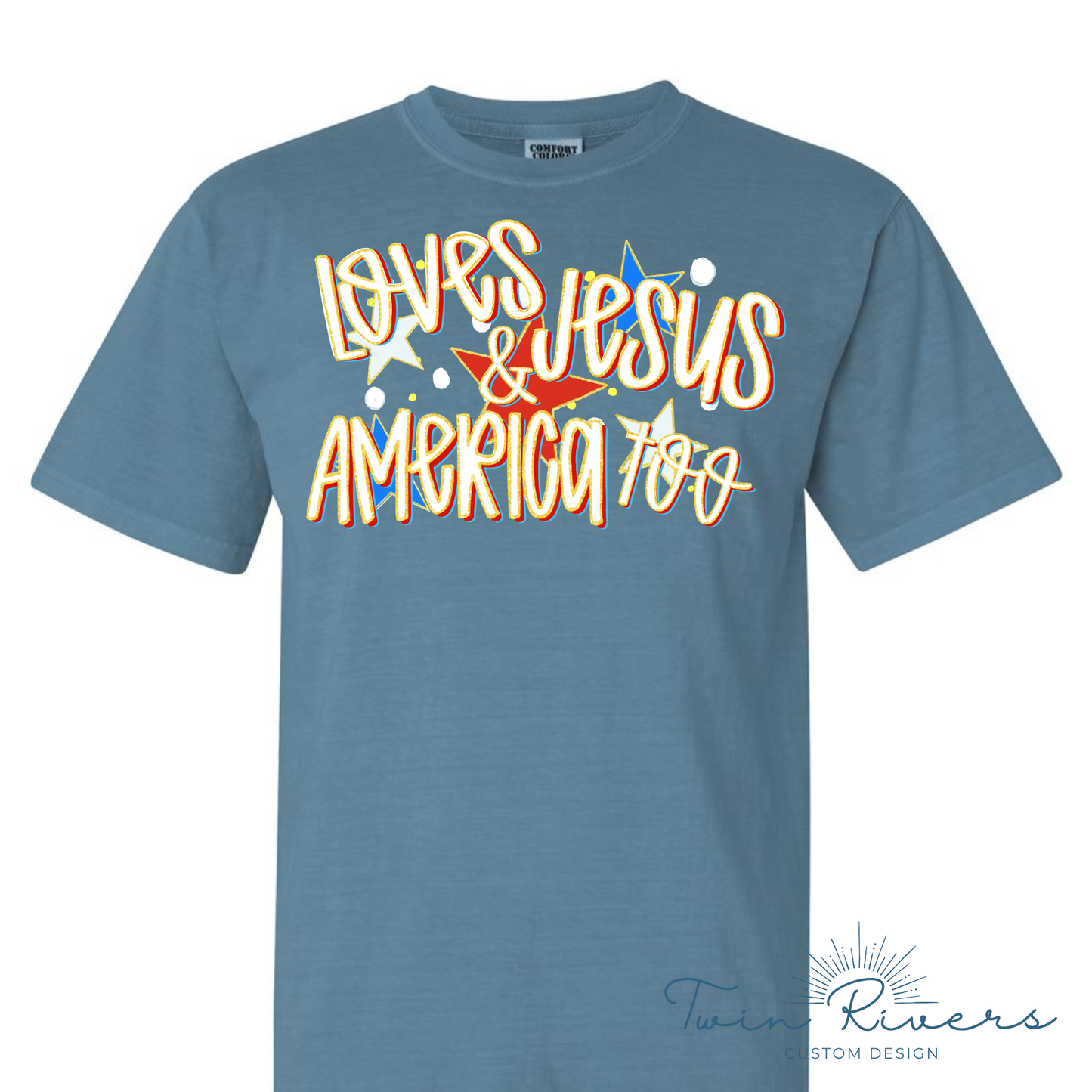 Loves Jesus & America Too - YOUTH / TODDLER