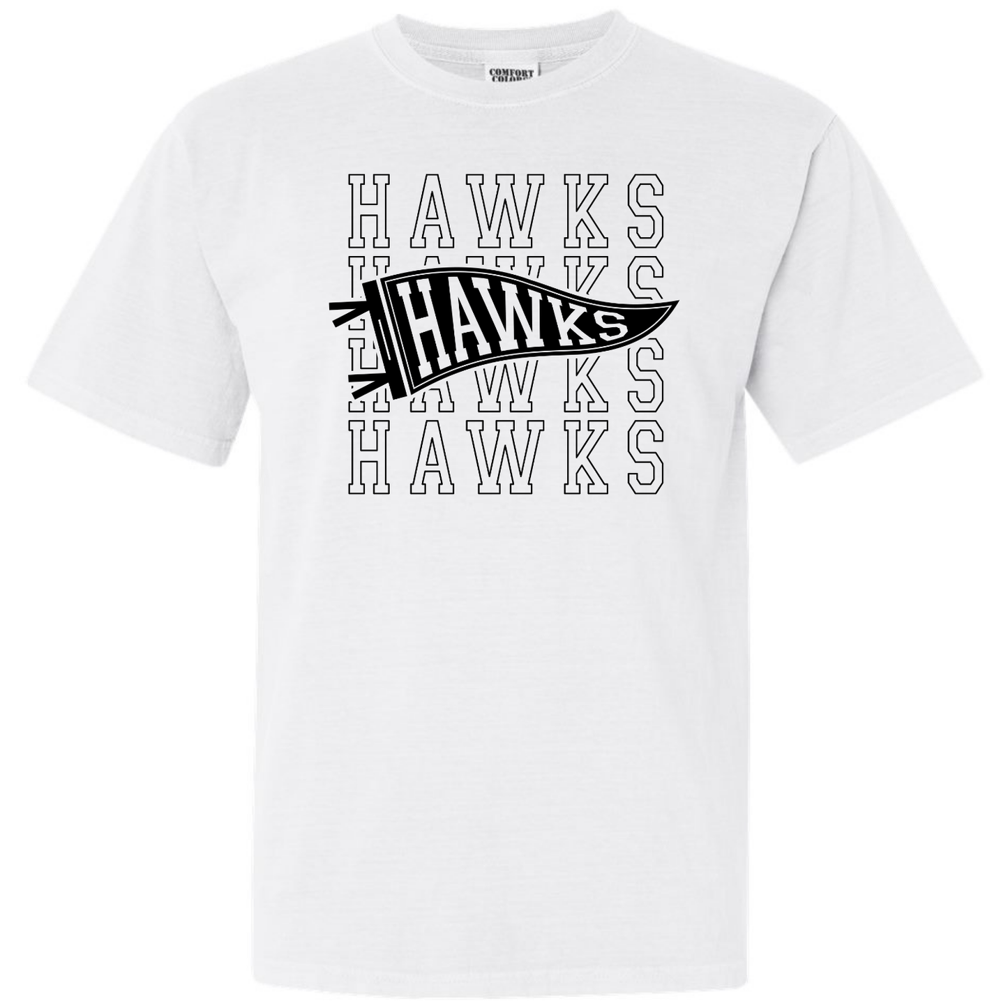 MMS Hawks Pennant Tees