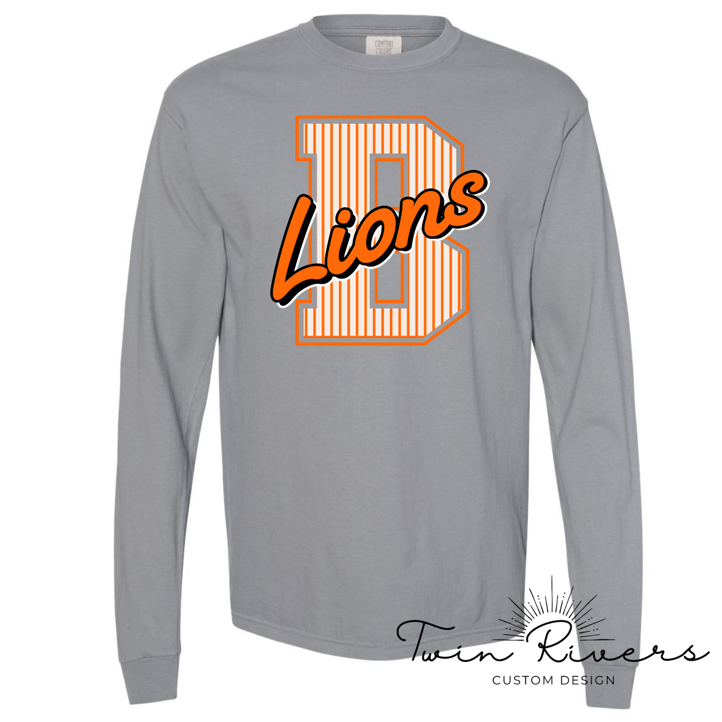 Brooks Lions Varsity Striped Long Sleeve