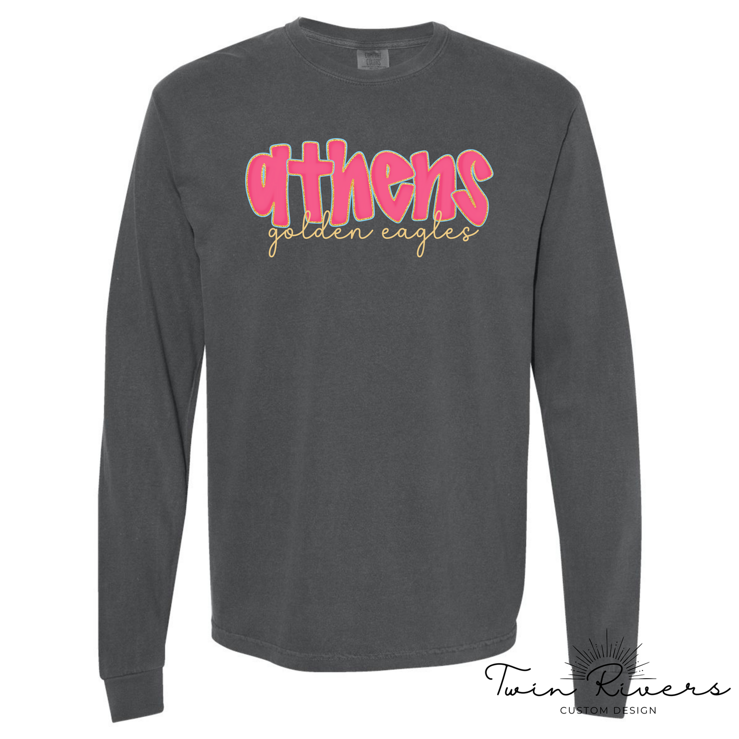 Hot Pink Doodle Athens Golden Eagles