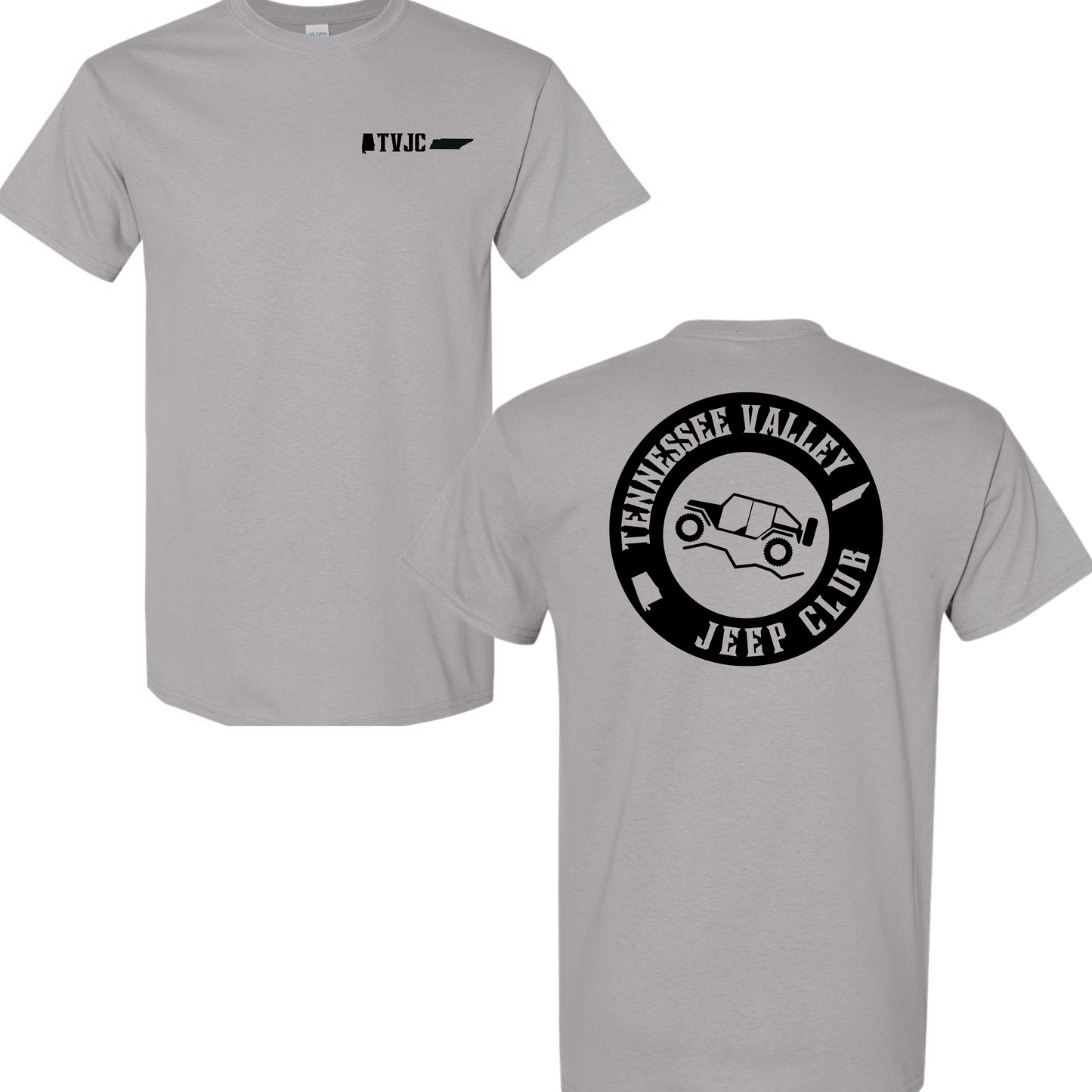 Tennessee Valley Jeep Club Short Sleeve