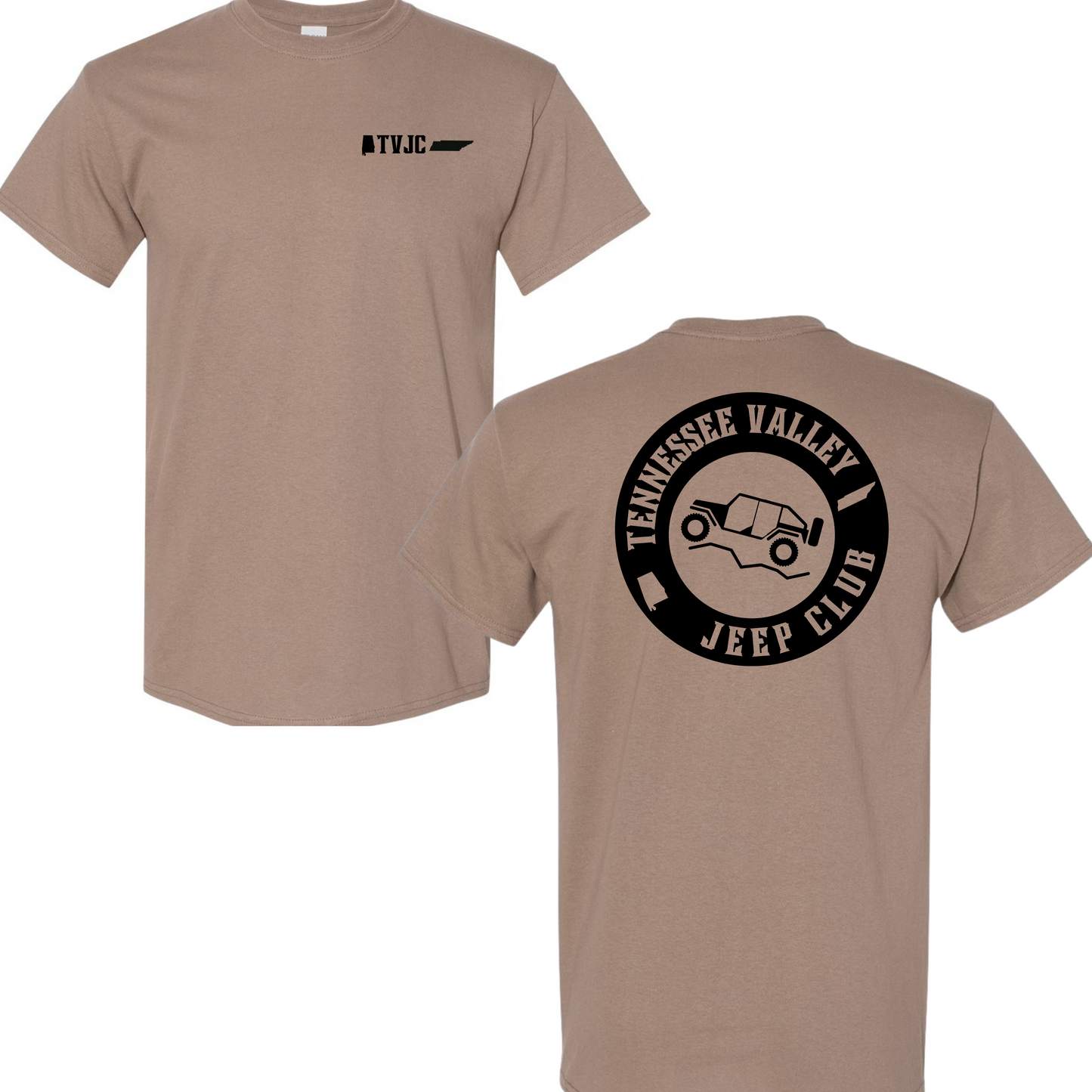 Tennessee Valley Jeep Club Short Sleeve