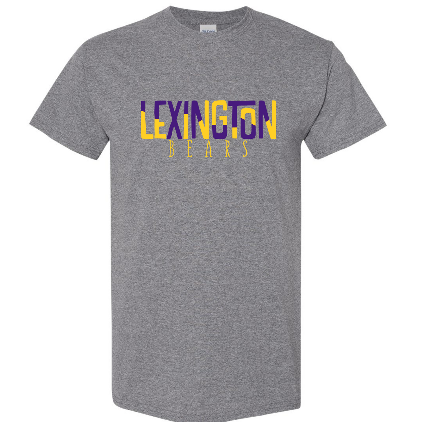 Lexington Color Block Gildan Graphite Heather