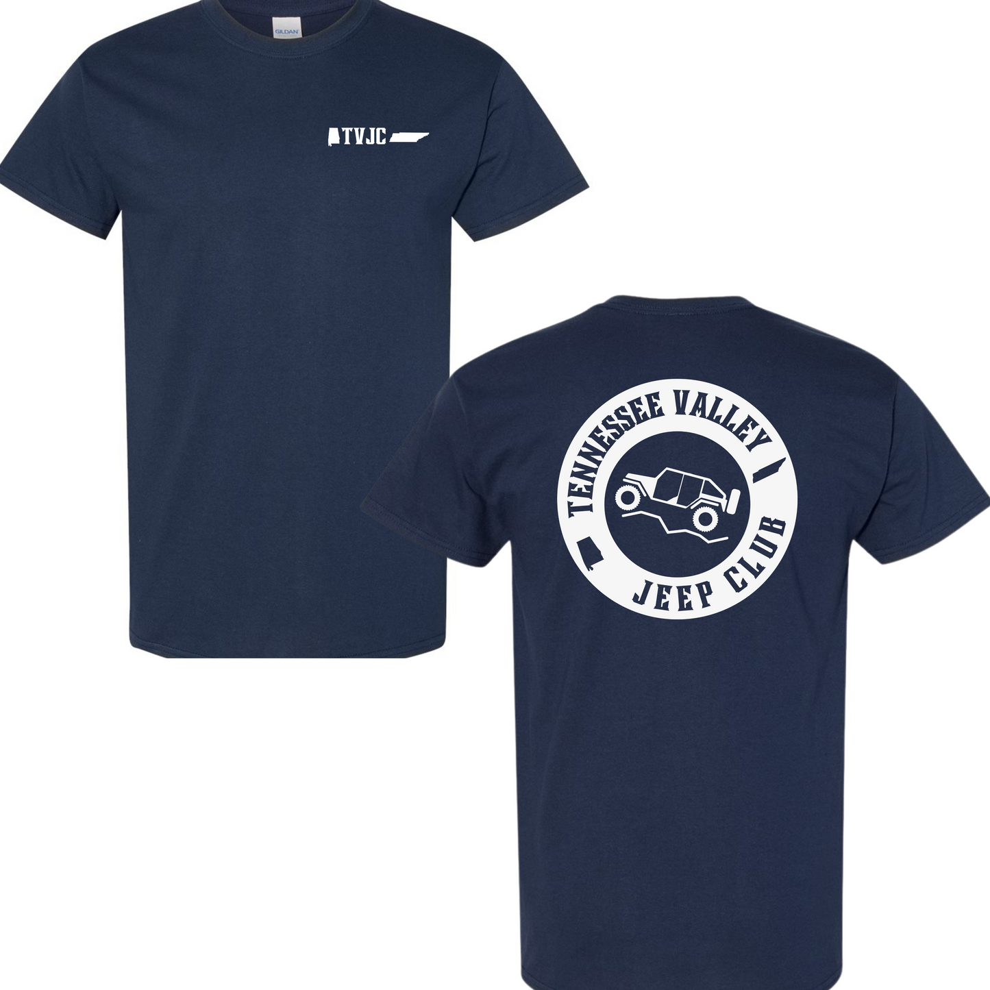 Tennessee Valley Jeep Club Short Sleeve