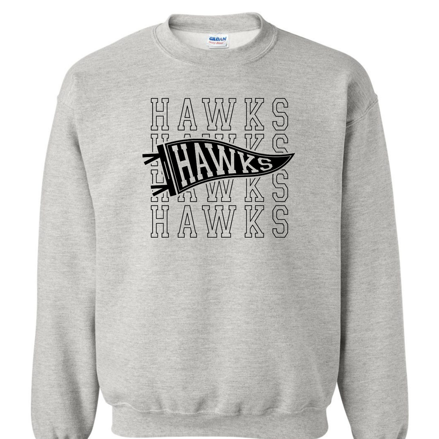 MMS Hawks Pennant Sweatshirts