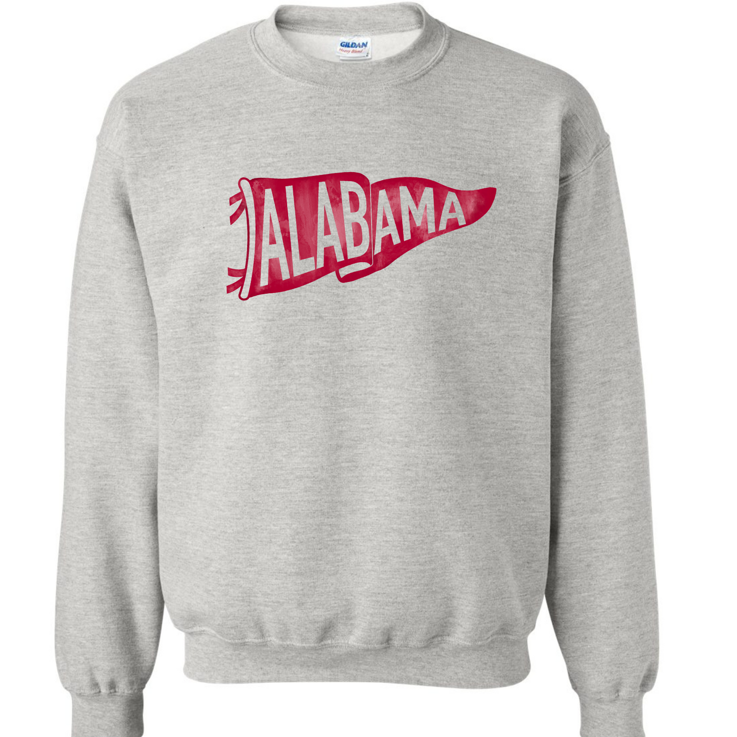 Alabama Pennant - Ash Gray Sweatshirt