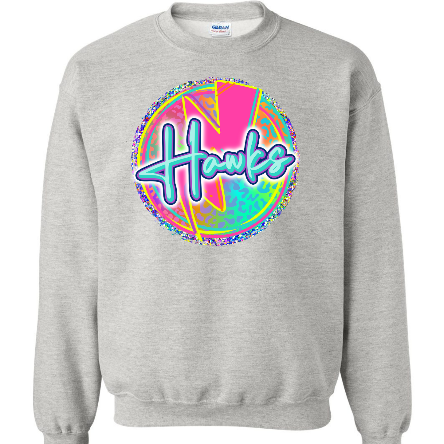 MMS Hot Pink Lightning Sweatshirts