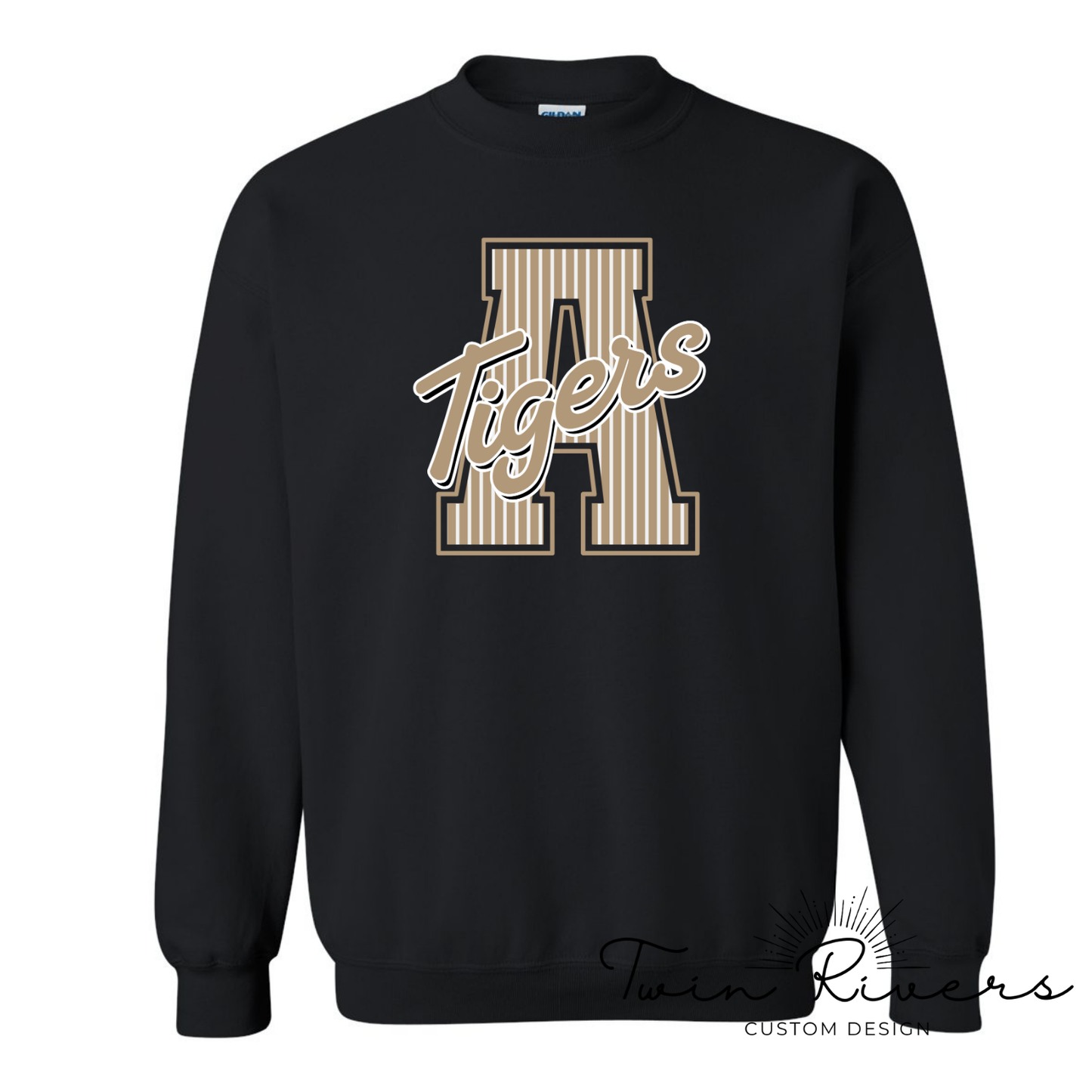 Ardmore Tigers Striped Varsity Letter Sweatshirts