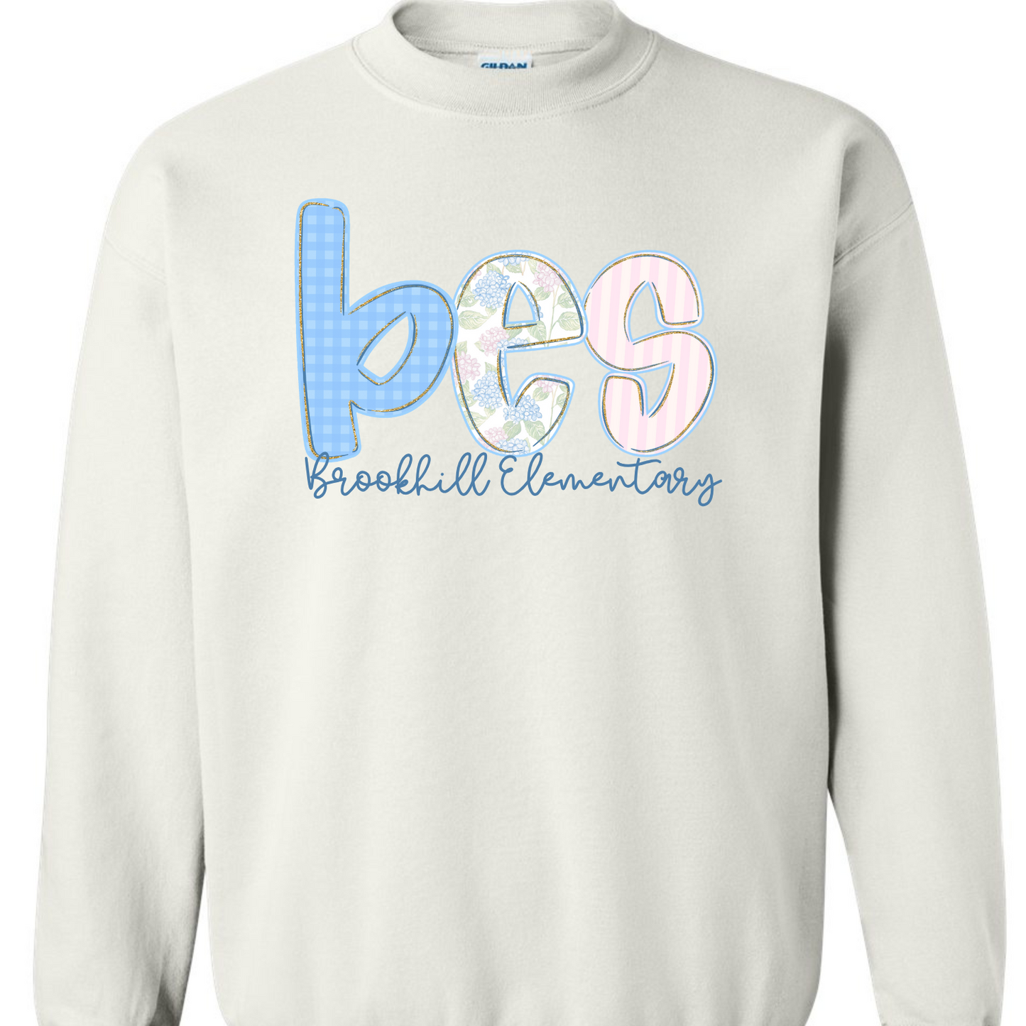 BES Floral Letters Sweatshirts
