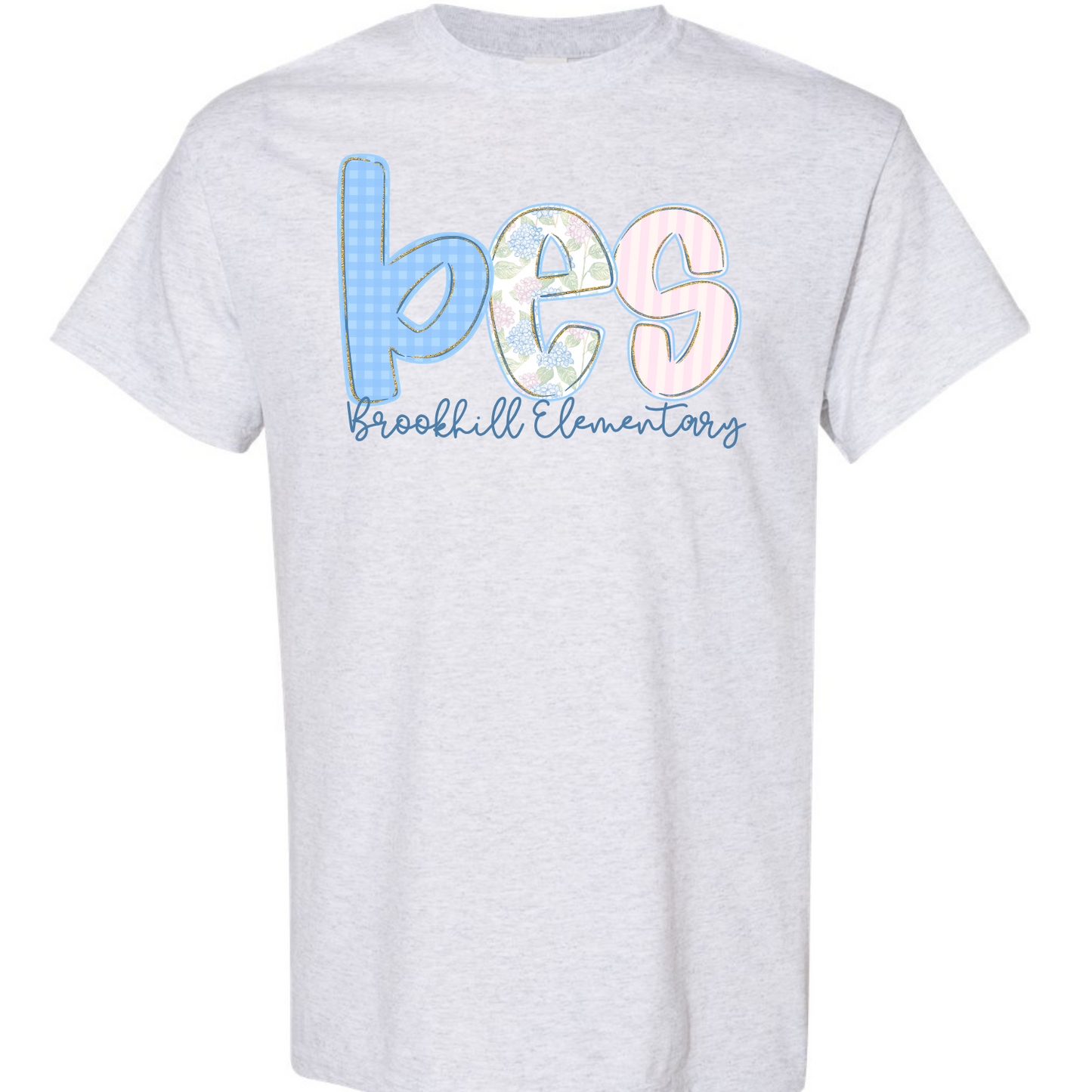 BES Floral Letters Short Sleeve Tees