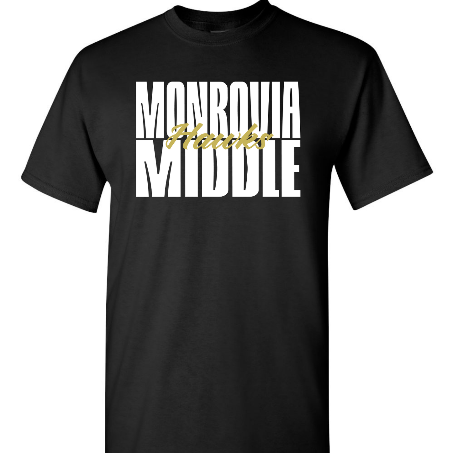 Monrovia Middle Hawks Tees