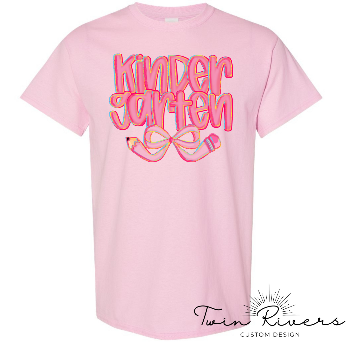 Preppy Back to School Coquette Kindergarten