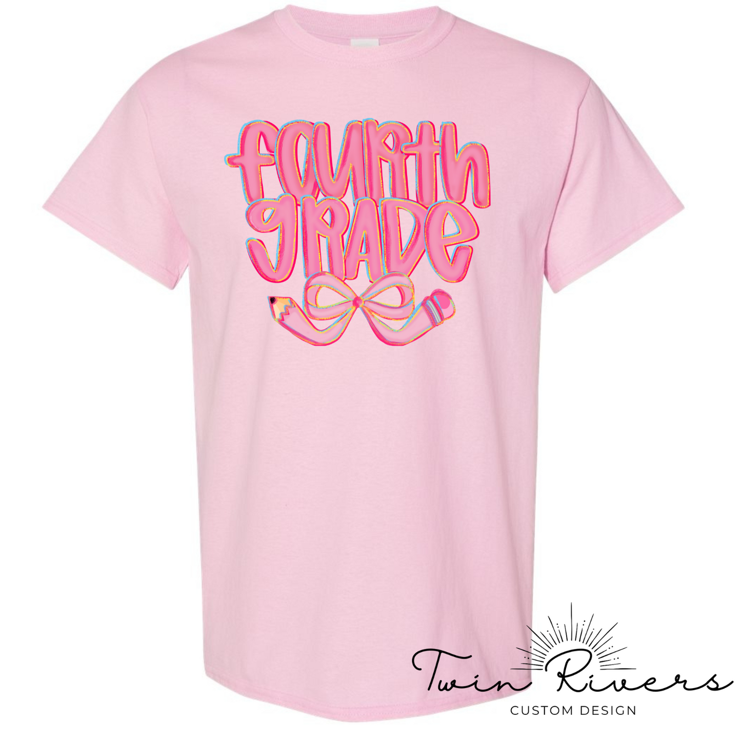 Preppy Back to School Coquette Kindergarten Fourth Grade