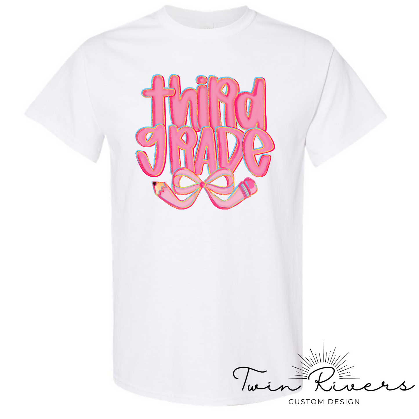 Preppy Back to School Coquette Kindergarten Third Grade