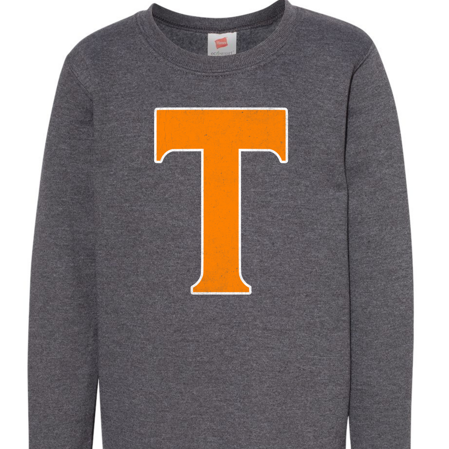 Love, Evie Tennessee Youth Sweatshirt Charcoal Heather P360