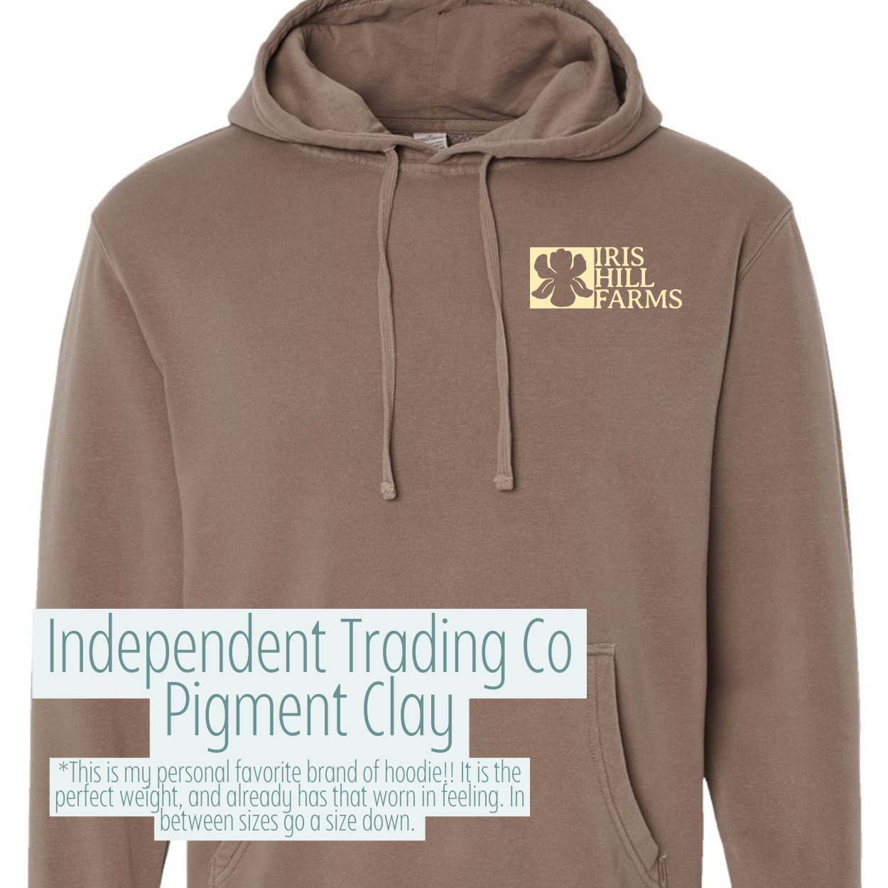 Block Iris Hoodie