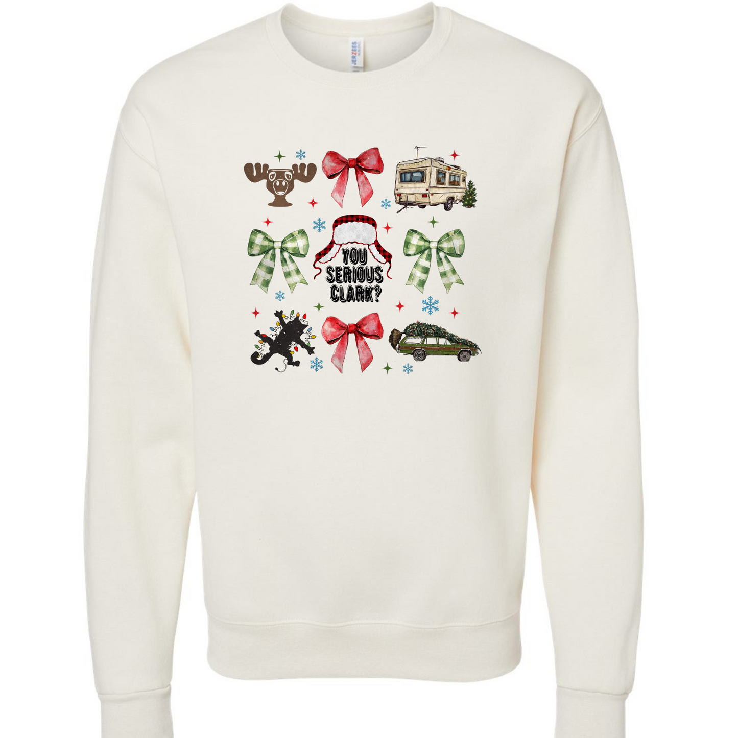You Serious Clark? Jerzees 562MR Sweet Cream Sweatshirt