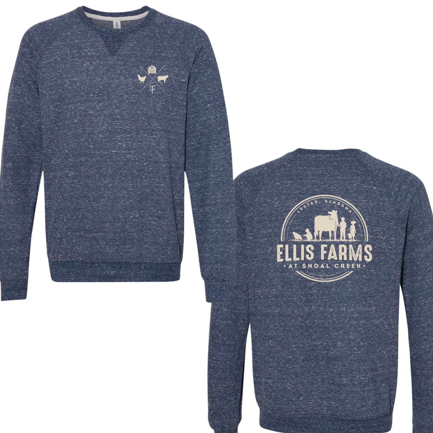 Ellis Farms Cross Pocket Logo