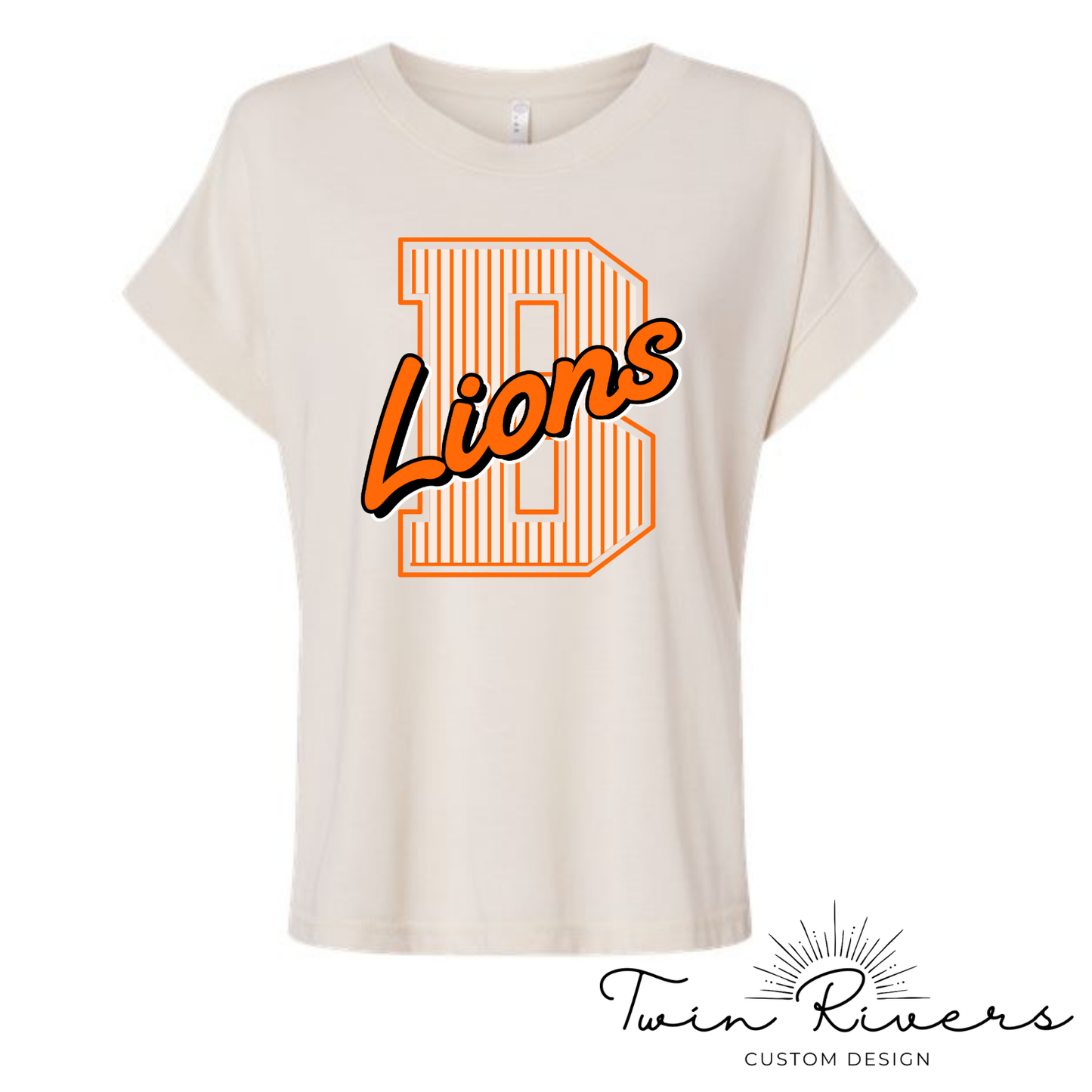 Brooks Lions Varsity Letter Vintage Tees