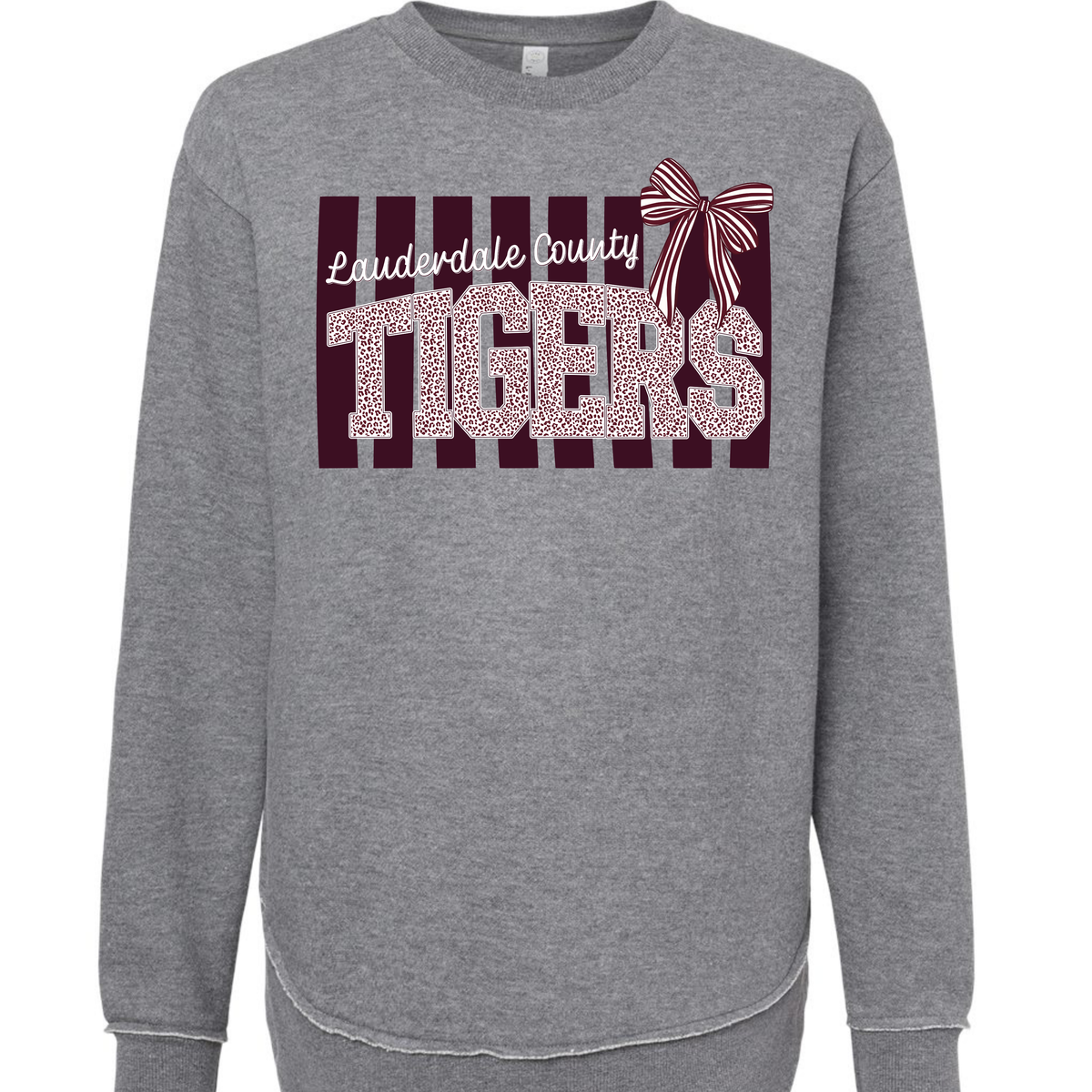 LCHS Tigers Preppy Stripe - ADULT