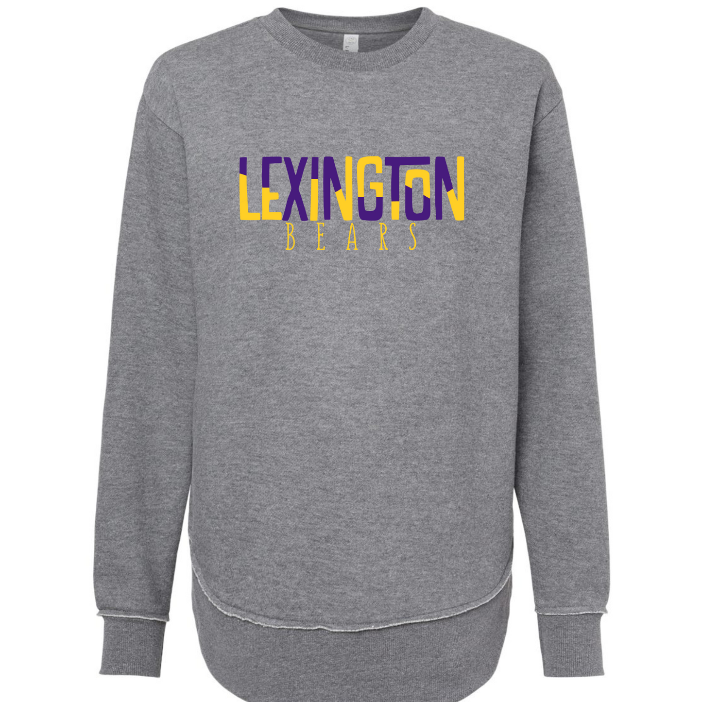 Lexington Color Block Weekender Fleece Granite Heather