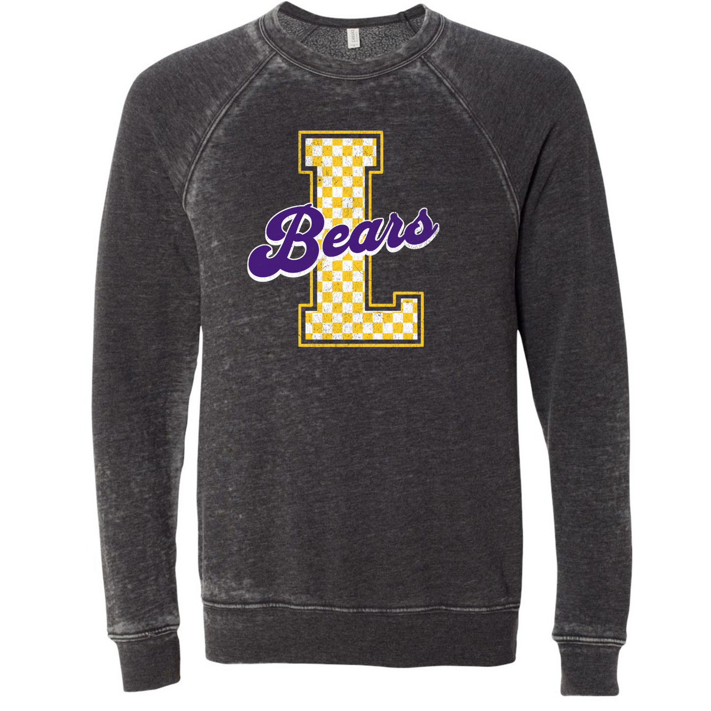 Lexington Acid Wash Checkered Varsity