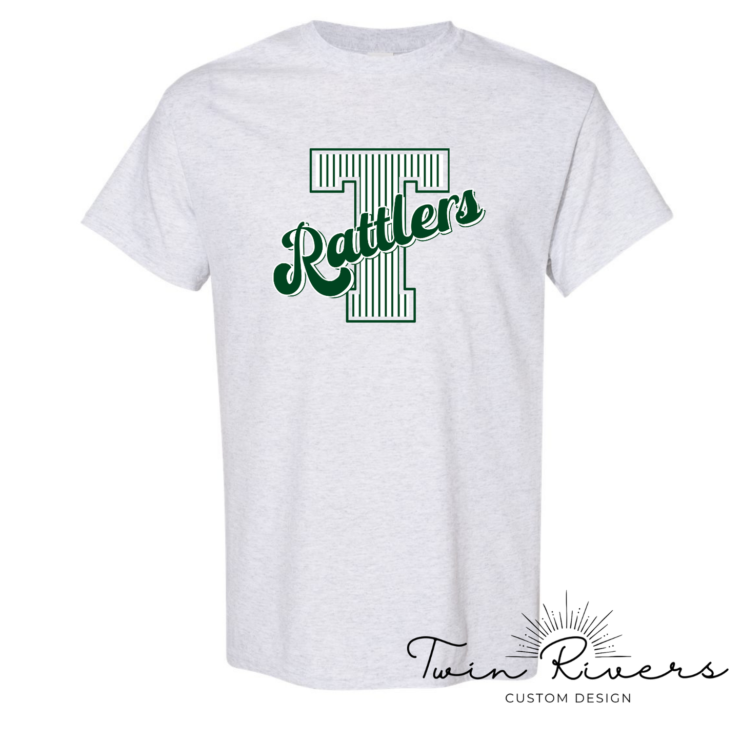 Tanner Rattlers Varsity Striped Letter Tees