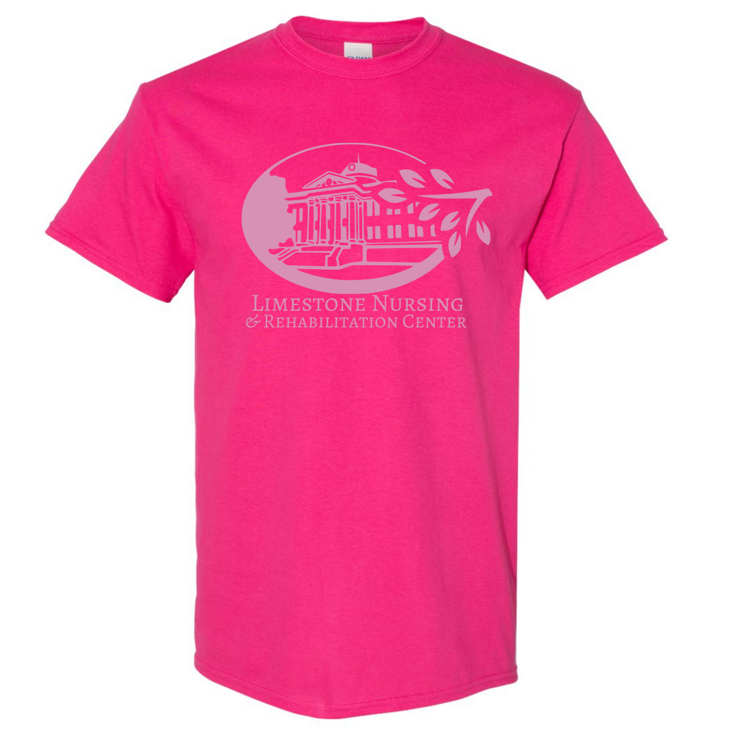 Limestone Nursing & Rehabilitation Center Logo Pink