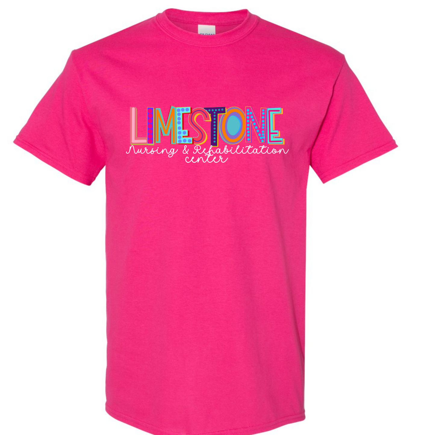 Limestone Nursing & Rehabilitation Center Marquee Letters Pink