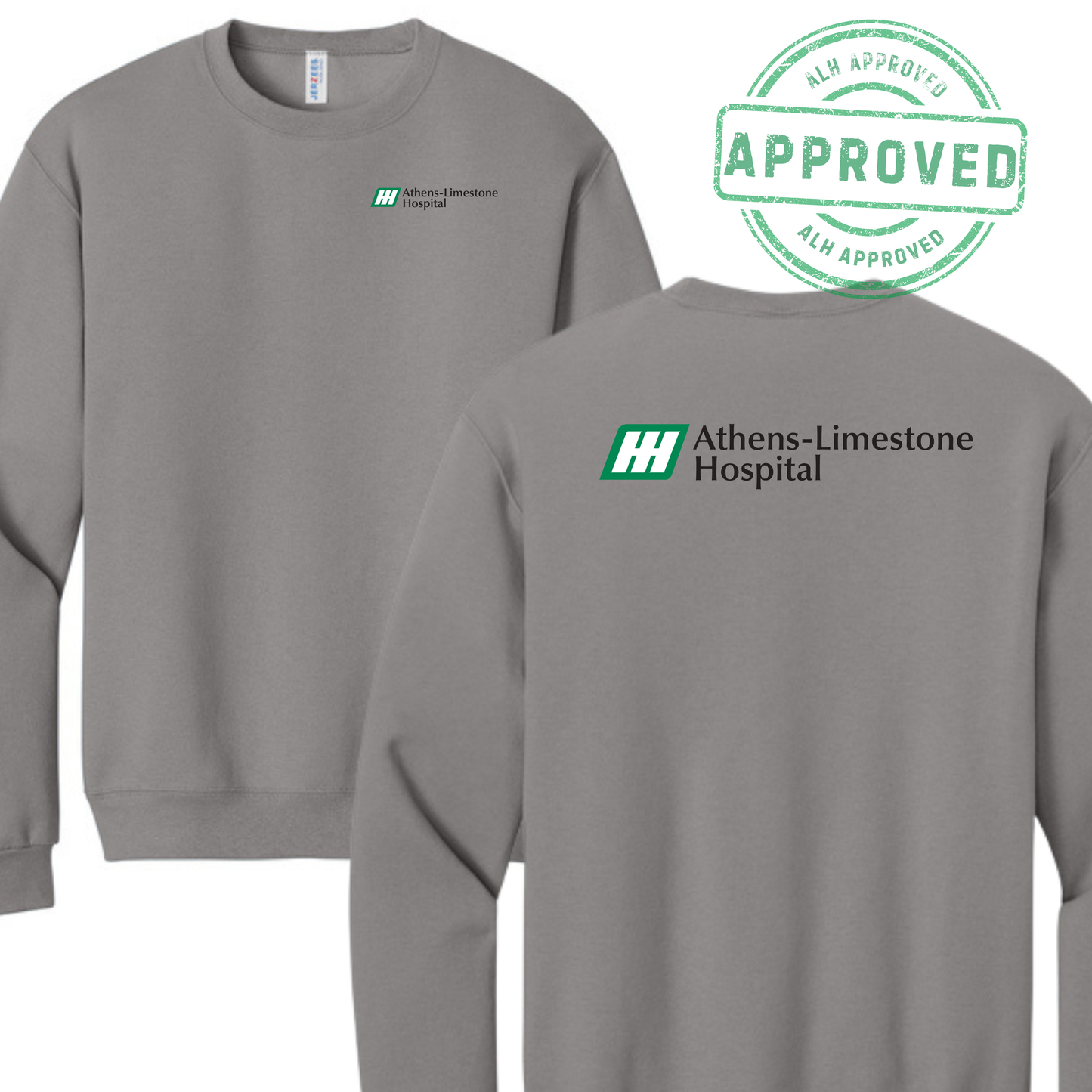 Athens-Limestone Hospital Logo Tee Sweatshirt