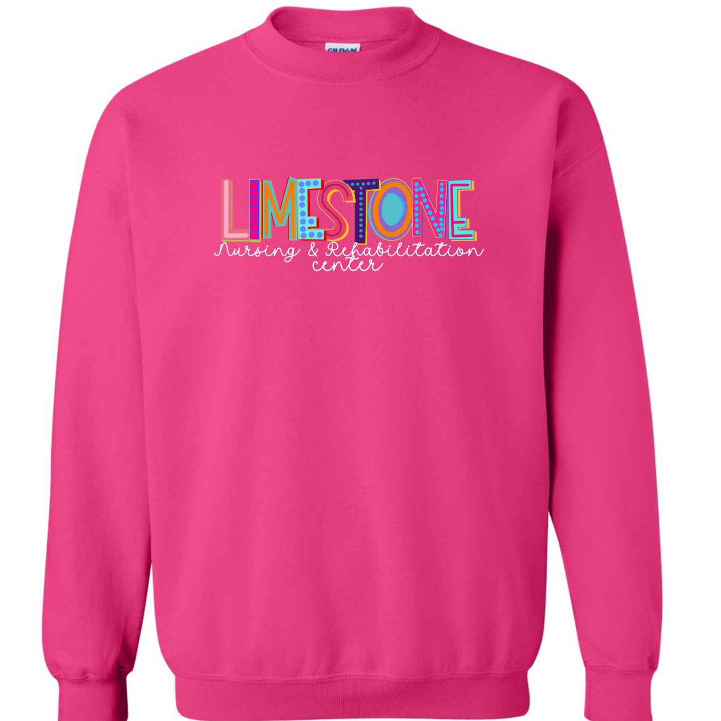 Limestone Nursing & Rehabilitation Center Marquee Letters Pink