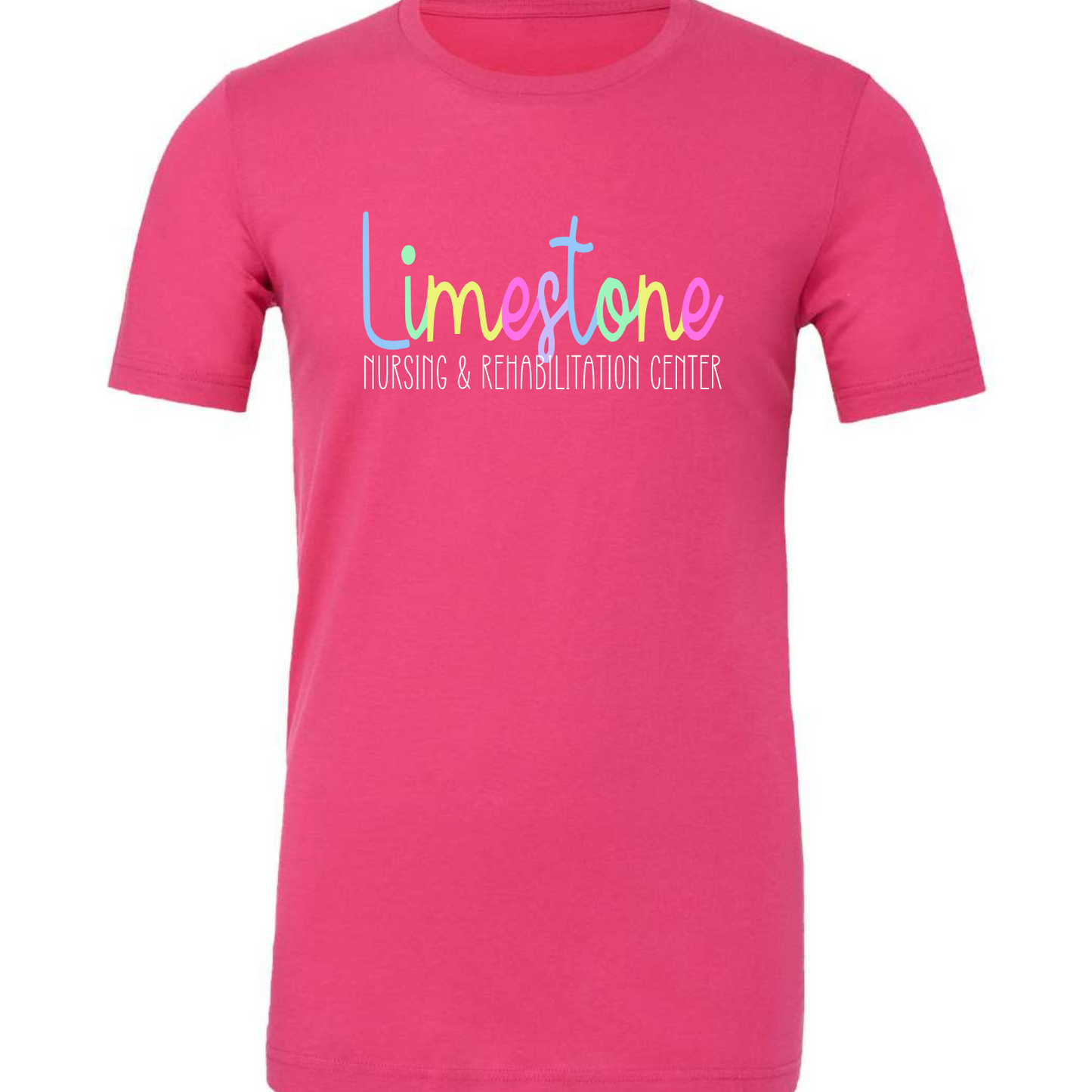 Limestone Nursing & Rehabilitation Center Neon Script Pink