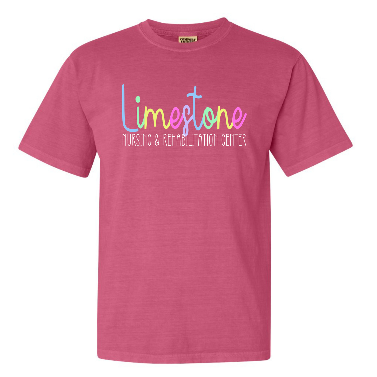 Limestone Nursing & Rehabilitation Center Neon Script Pink