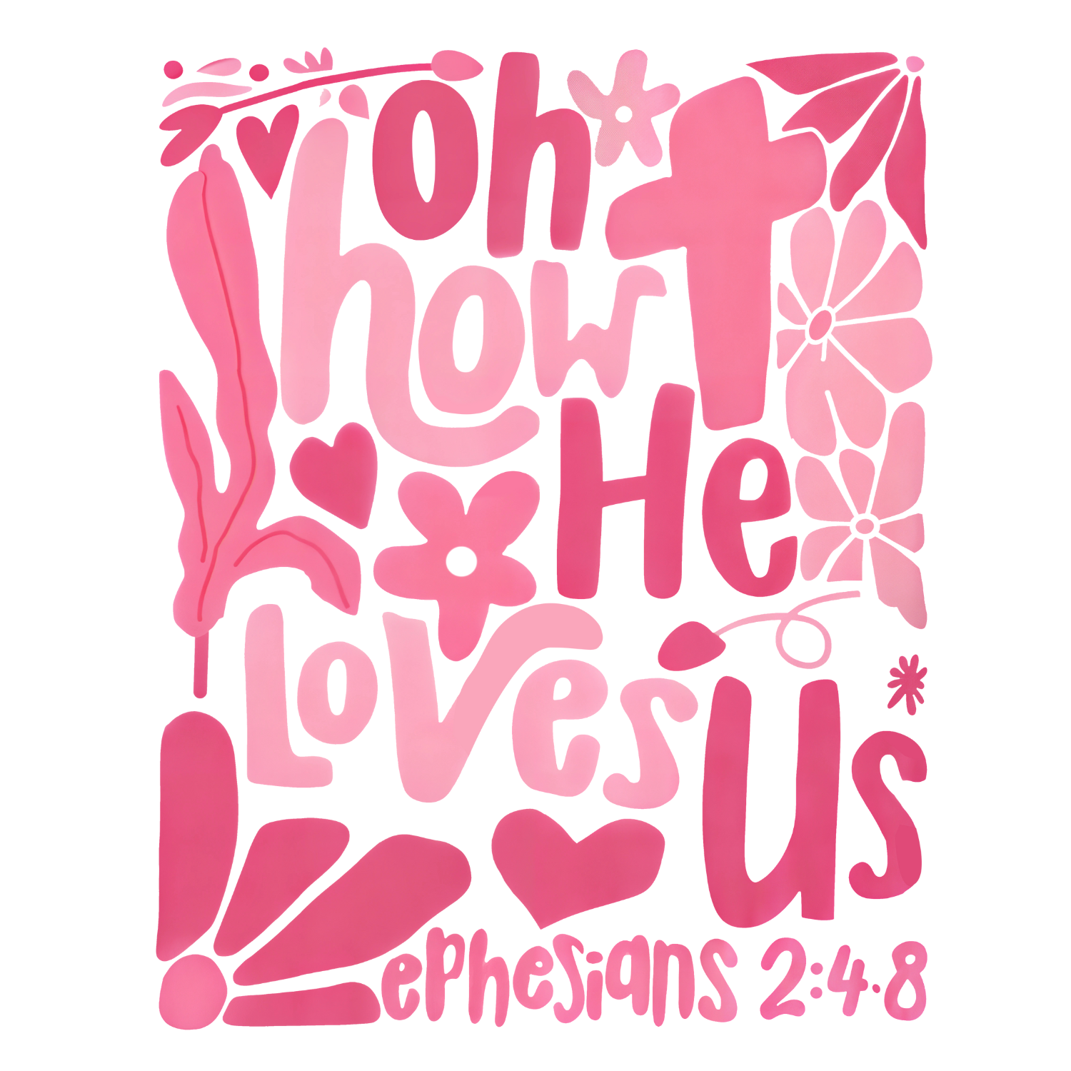Oh How He Loves Us – Twin Rivers Custom Design