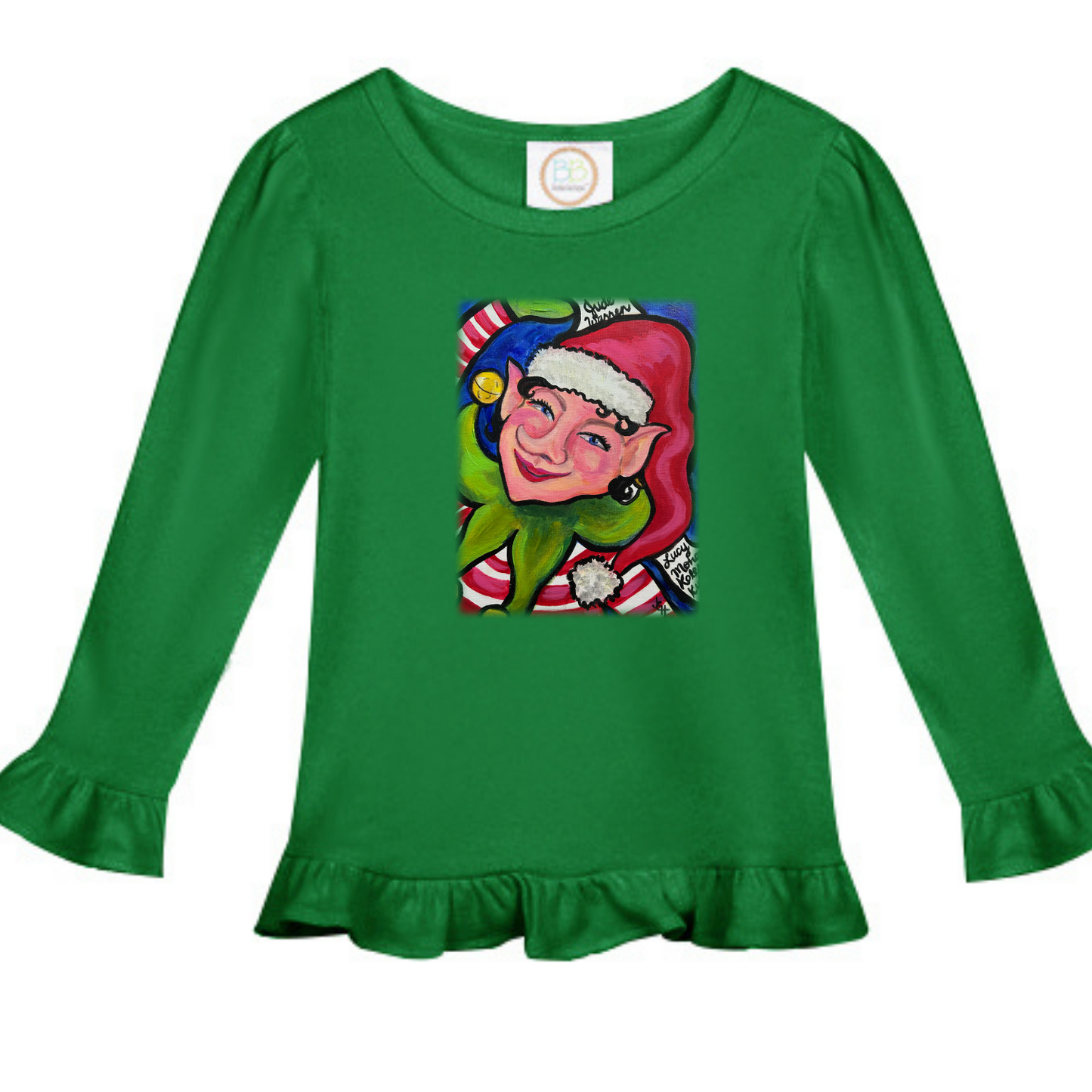 Hooper Art Youth Ruffle Long Sleeve