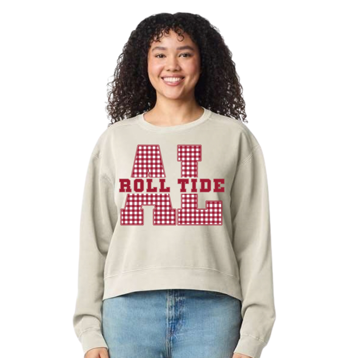 Plaid Varsity Letters - ALABAMA